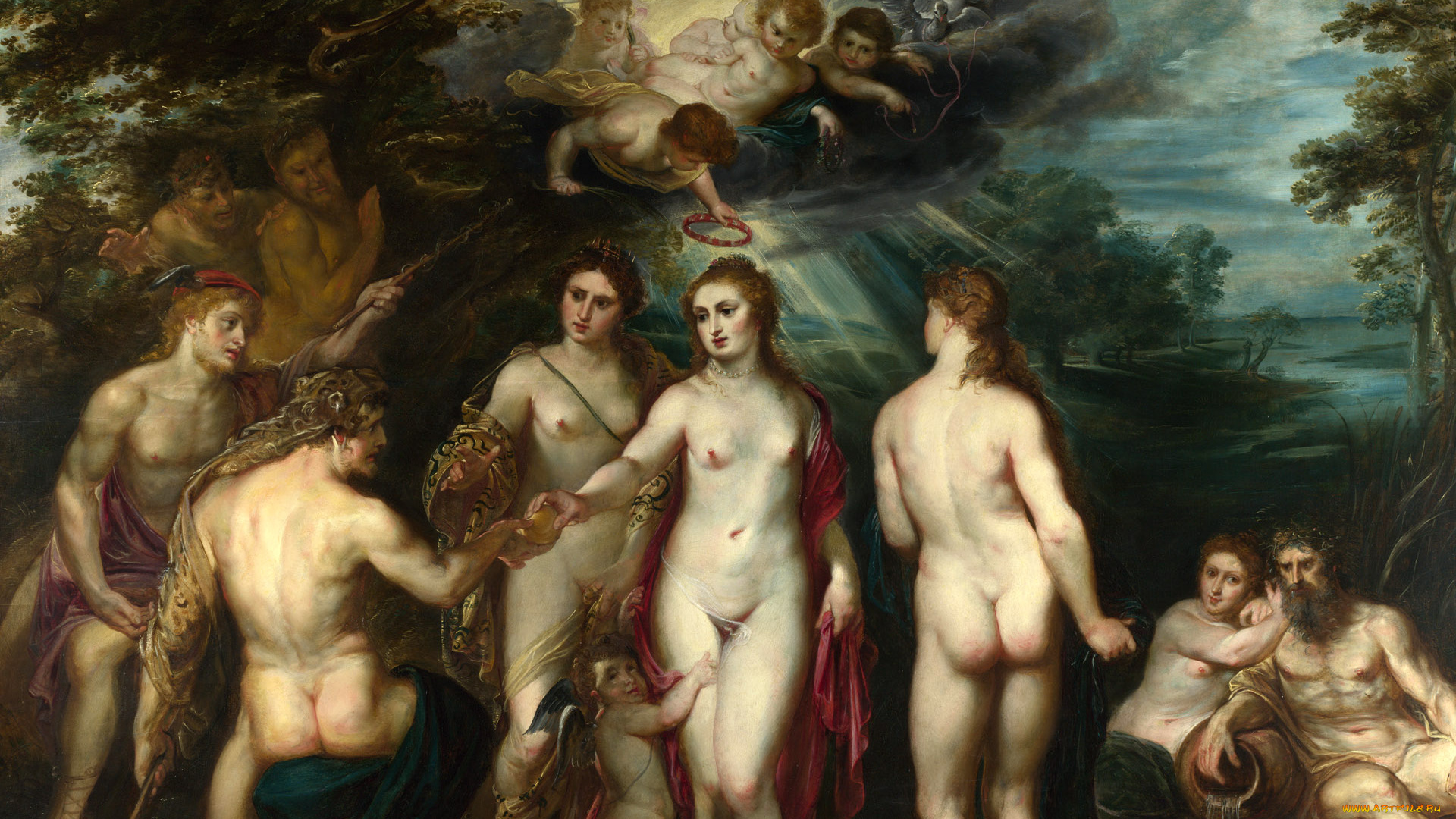 рисованные, живопись