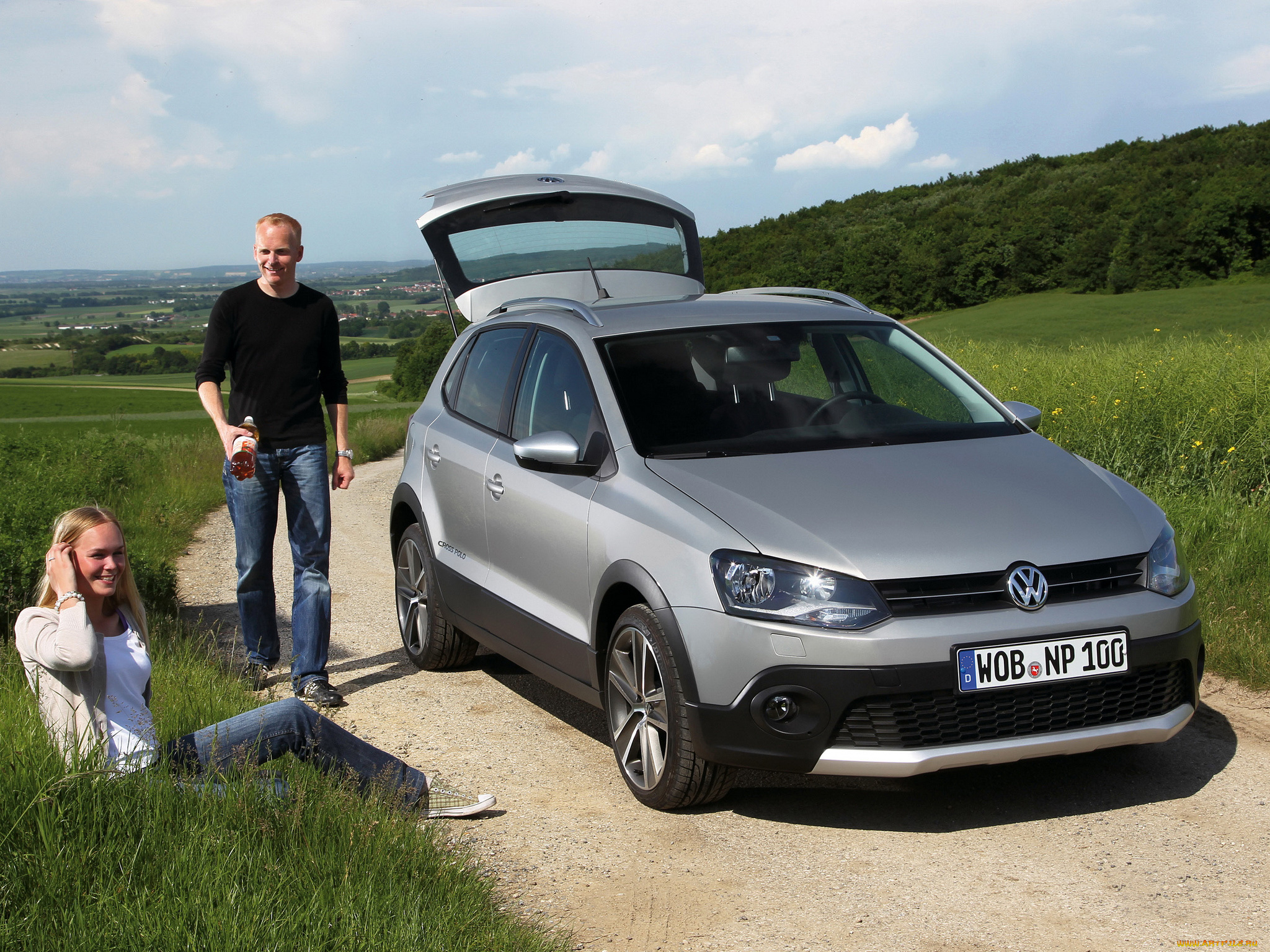 crosspolo, 2011, автомобили, volkswagen