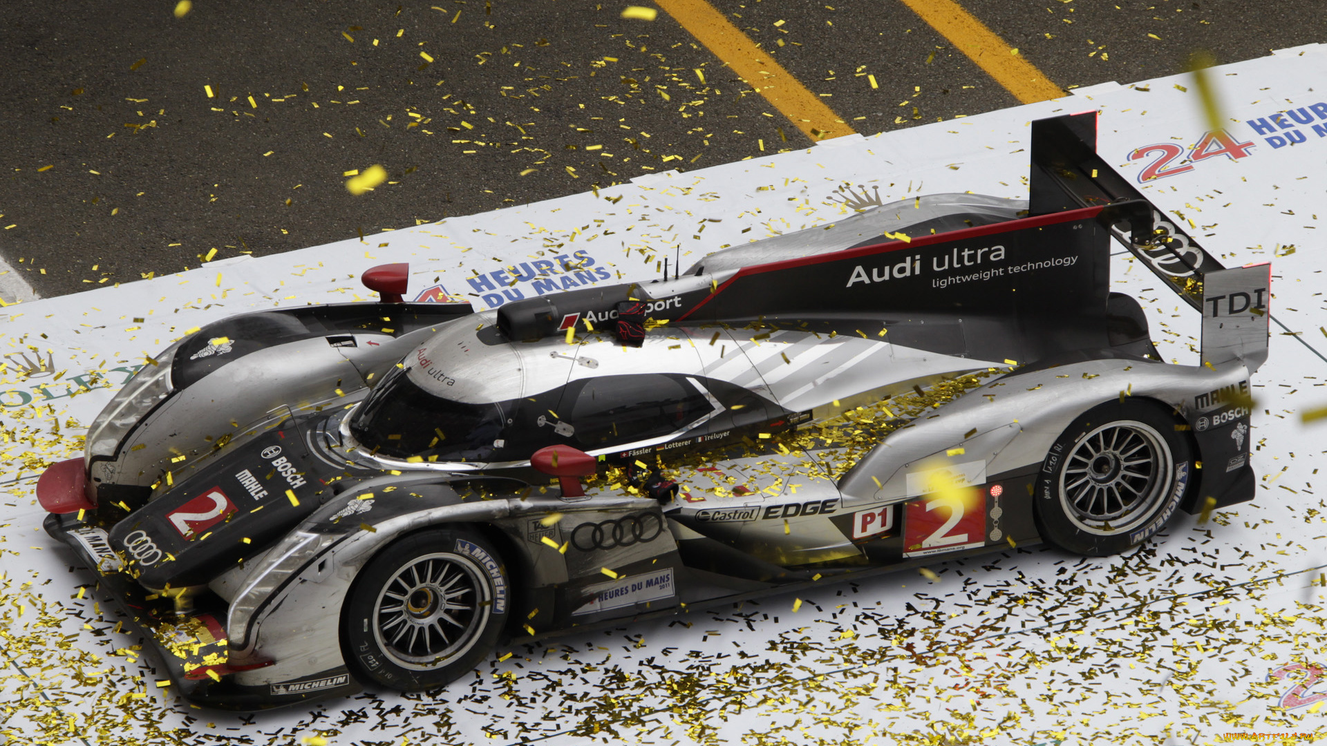 2011, audi, r18, tdi, le, mans, victory, автомобили