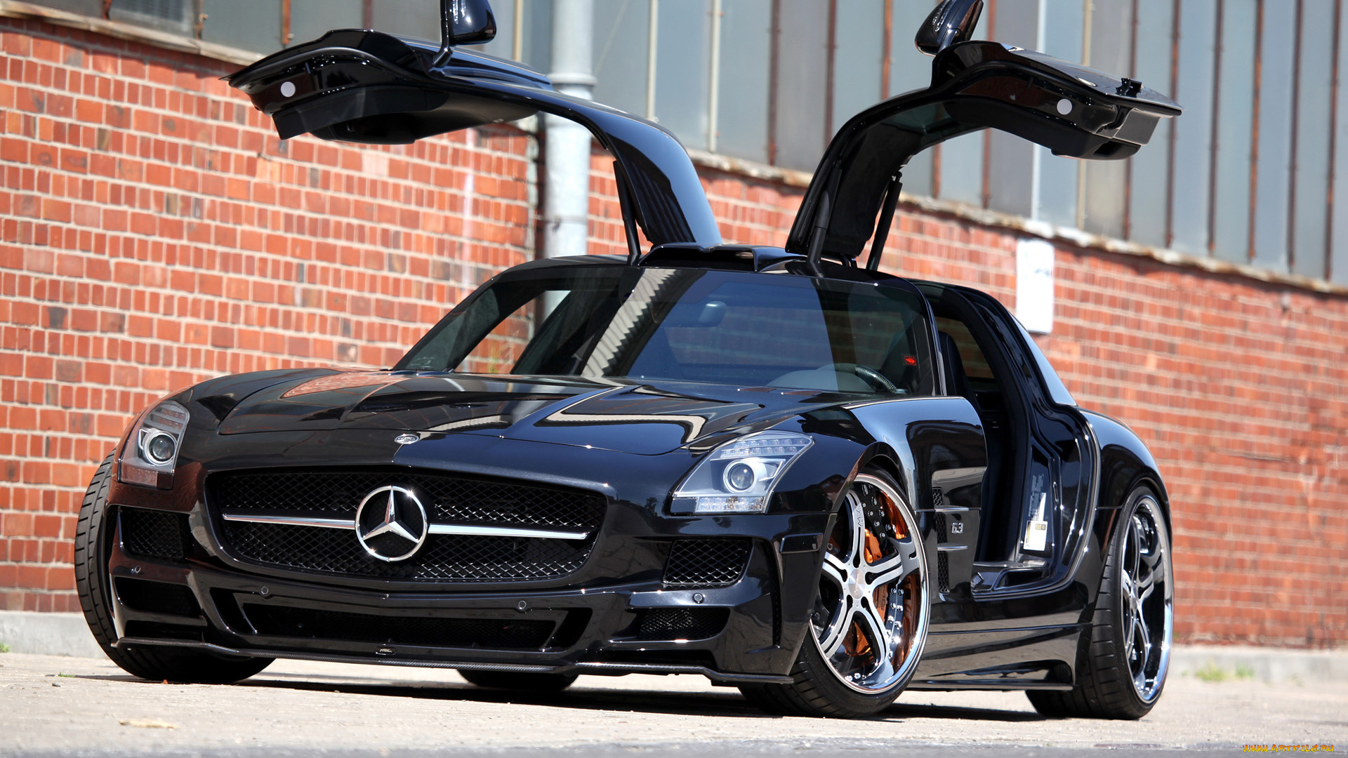 2011, mec, design, mercedes, benz, sls, 63, amg, автомобили, gullwing, doors