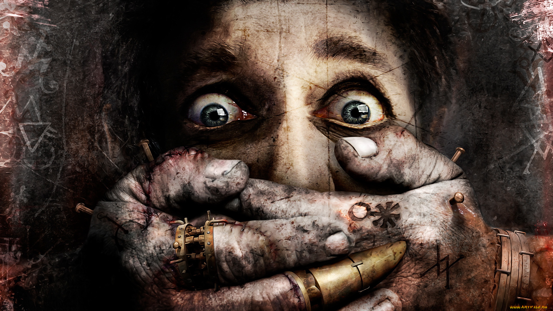 3д, графика, horror, ужас