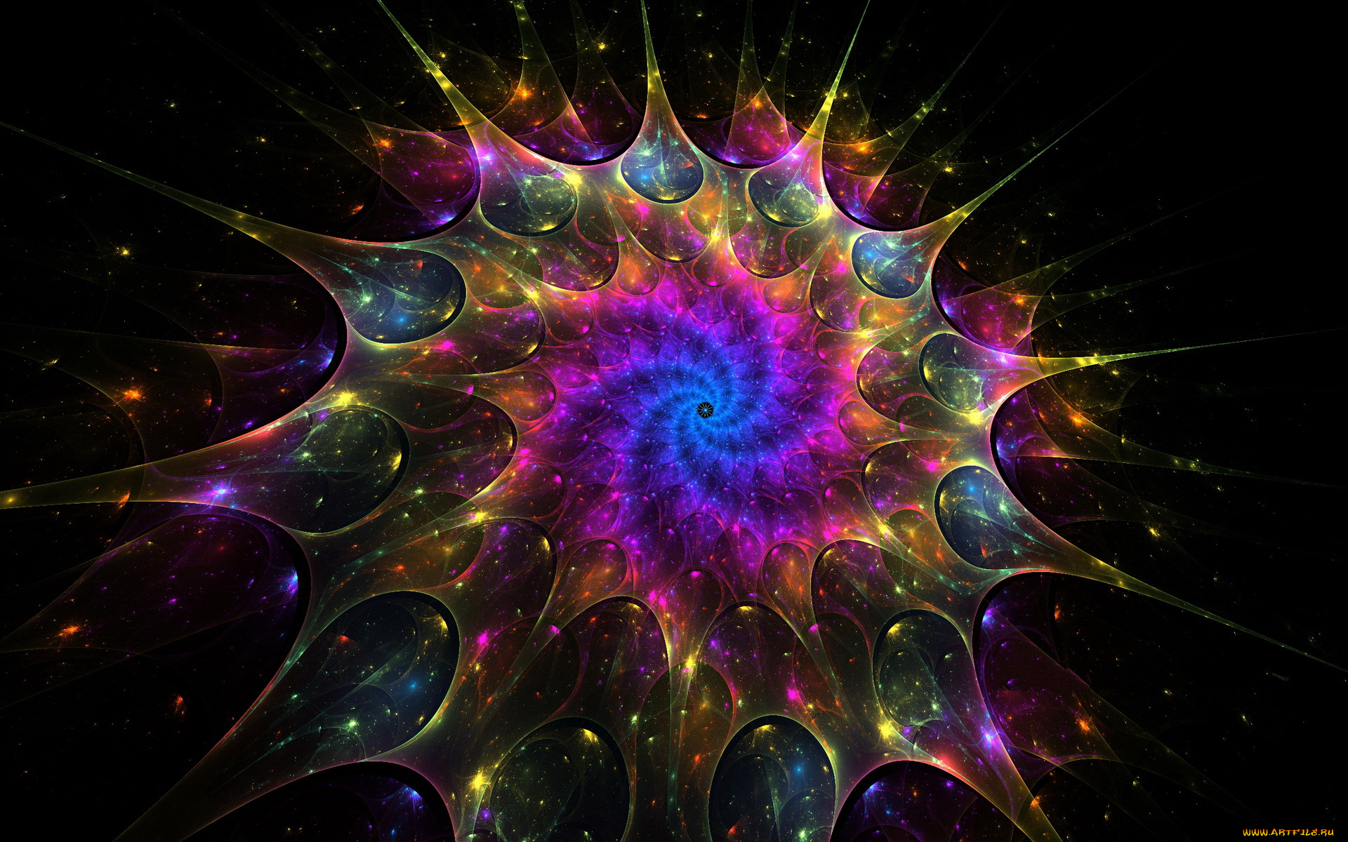 3д, графика, fractal, фракталы, абстракции