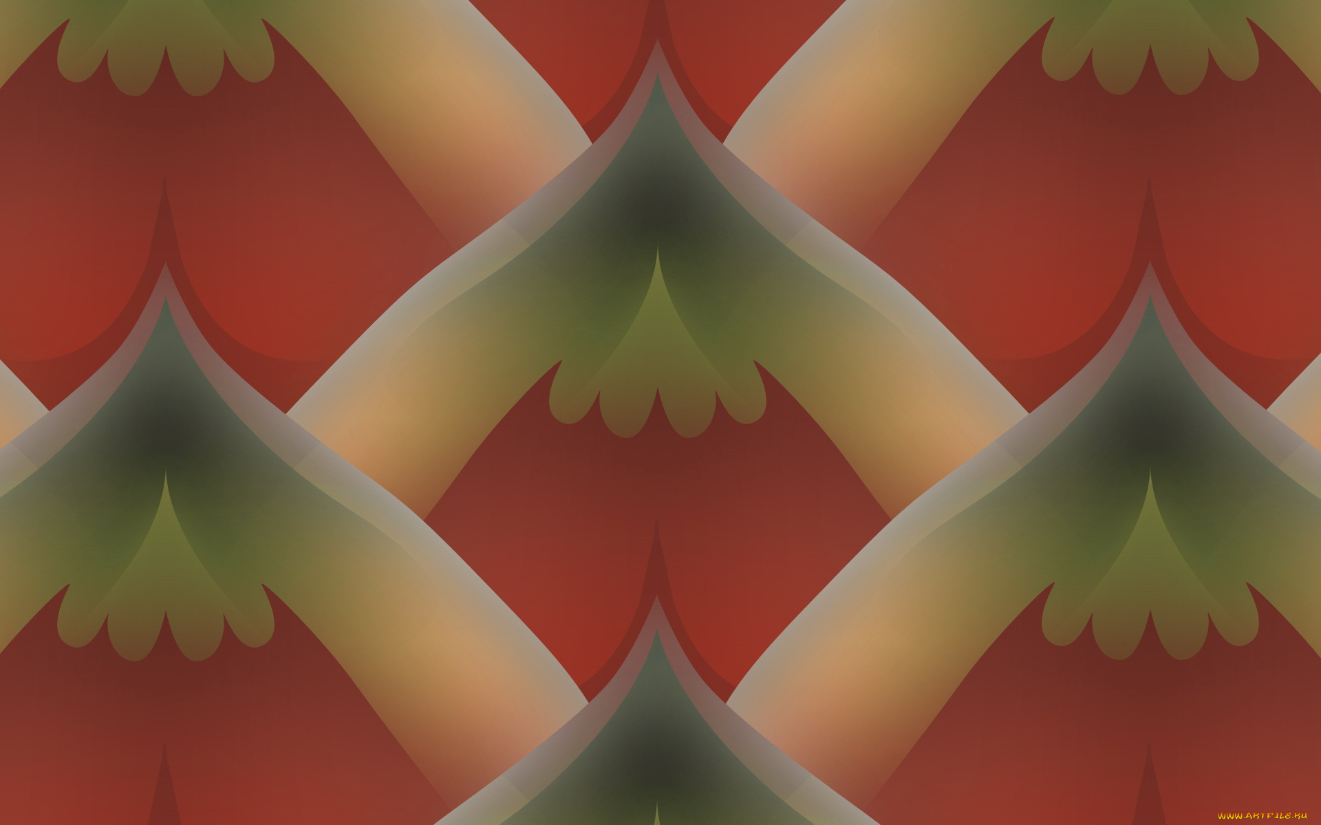 векторная, графика, узор