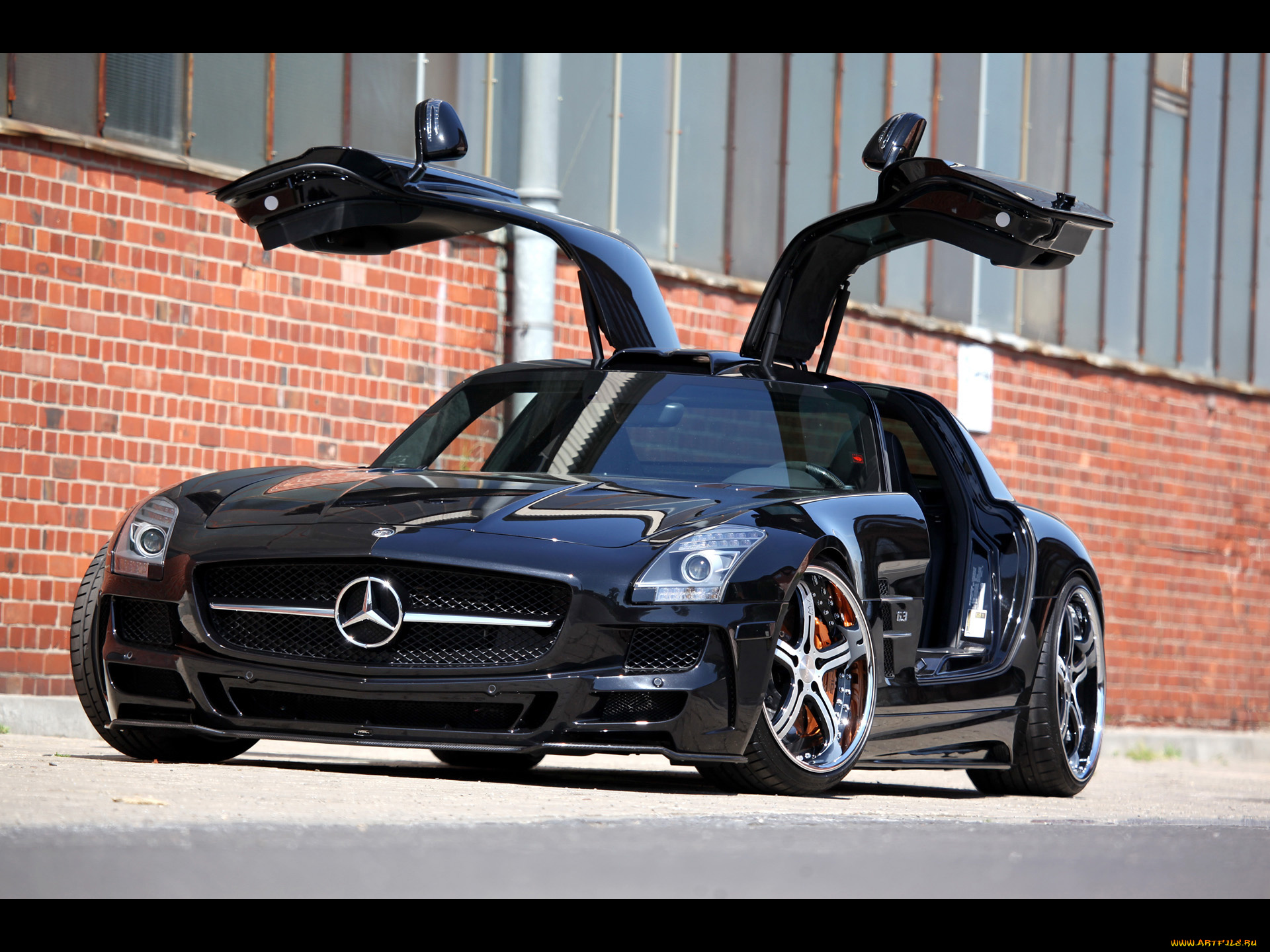 2011, mec, design, mercedes, benz, sls, 63, amg, автомобили, gullwing, doors