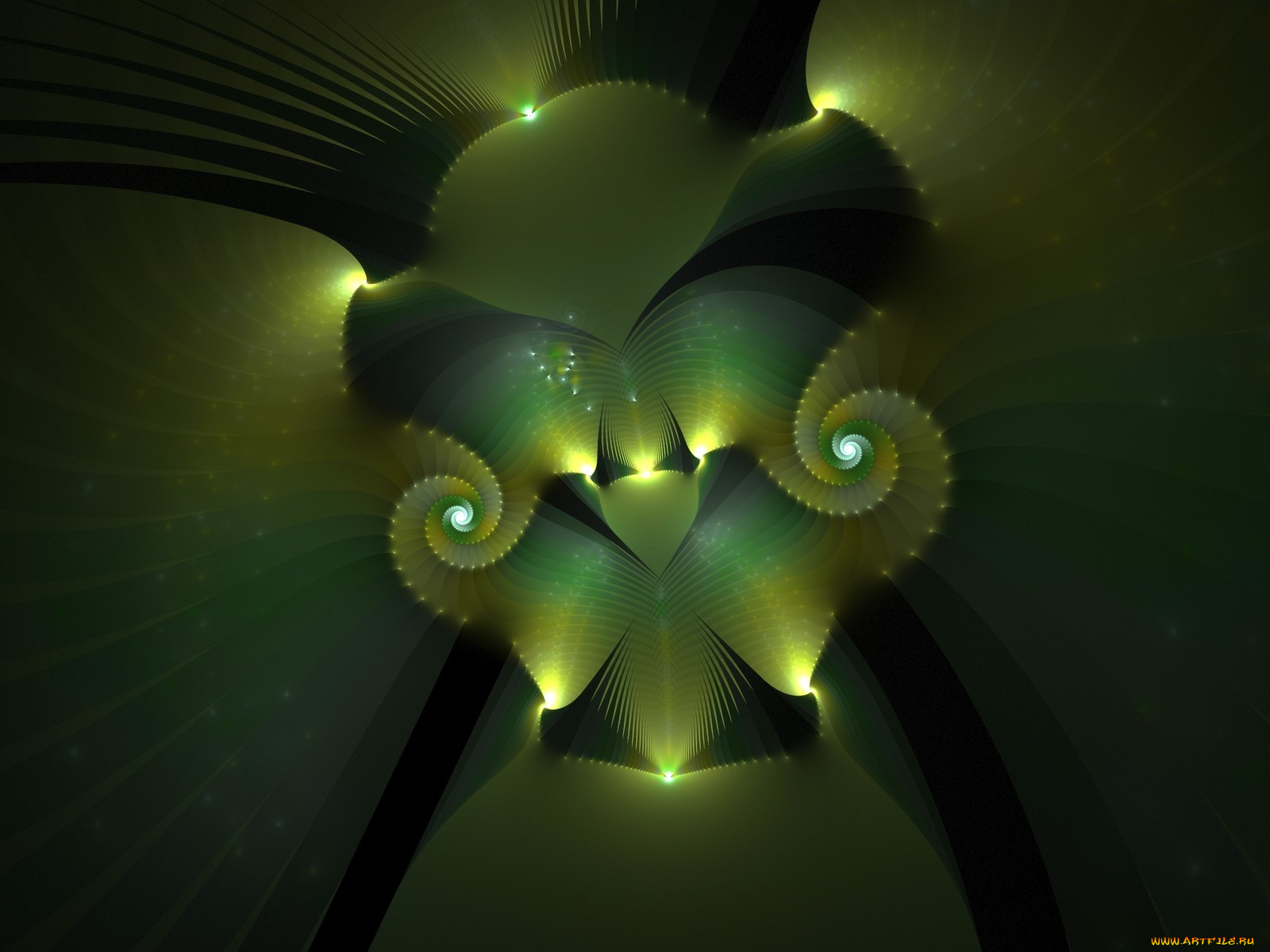 3д, графика, fractal, фракталы, фон, цвета, узор