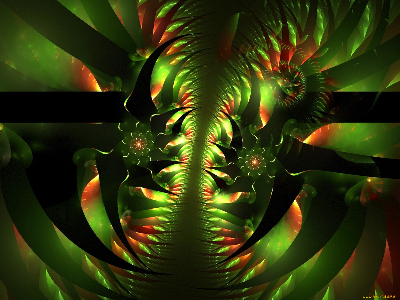 3д, графика, fractal, фракталы, фон, узор, цвета