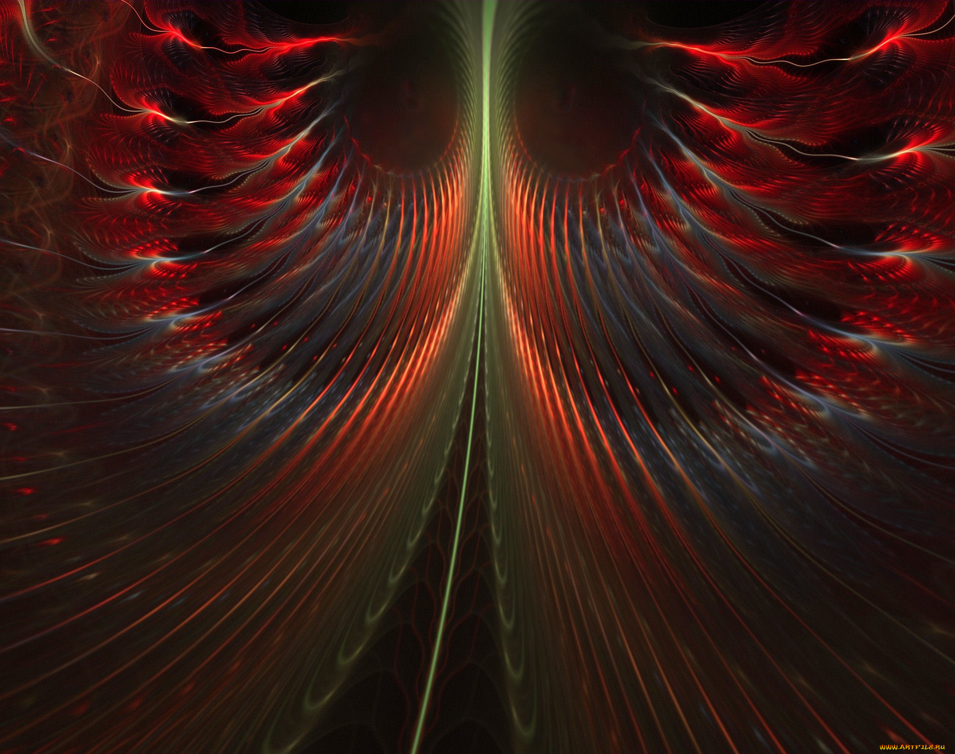 3д, графика, fractal, фракталы, фон, цвета, узор