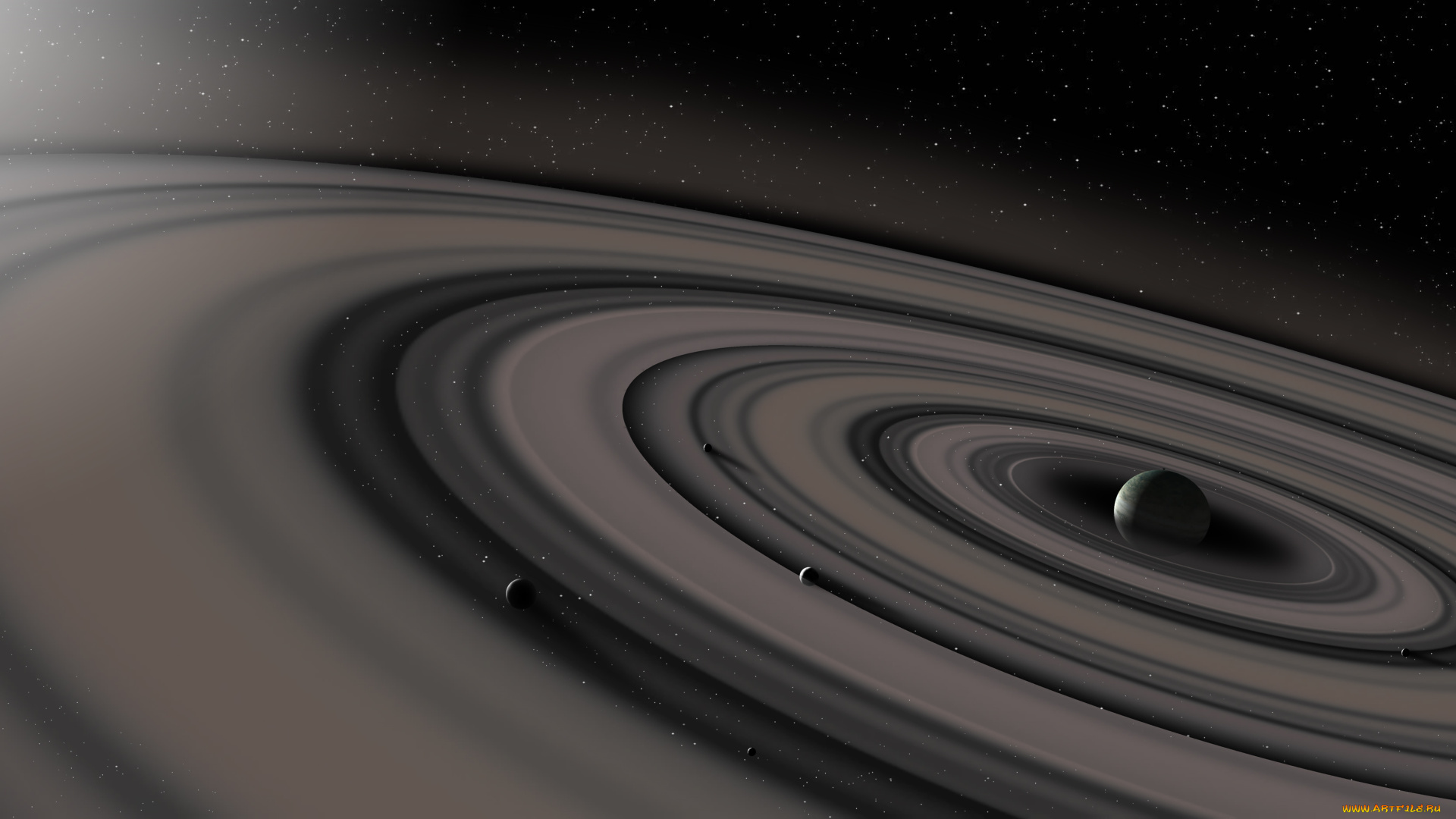 космос, сатурн, пространство, астероиды, кольца, газовый, гигант, планета, пояс, спутники, звёзды