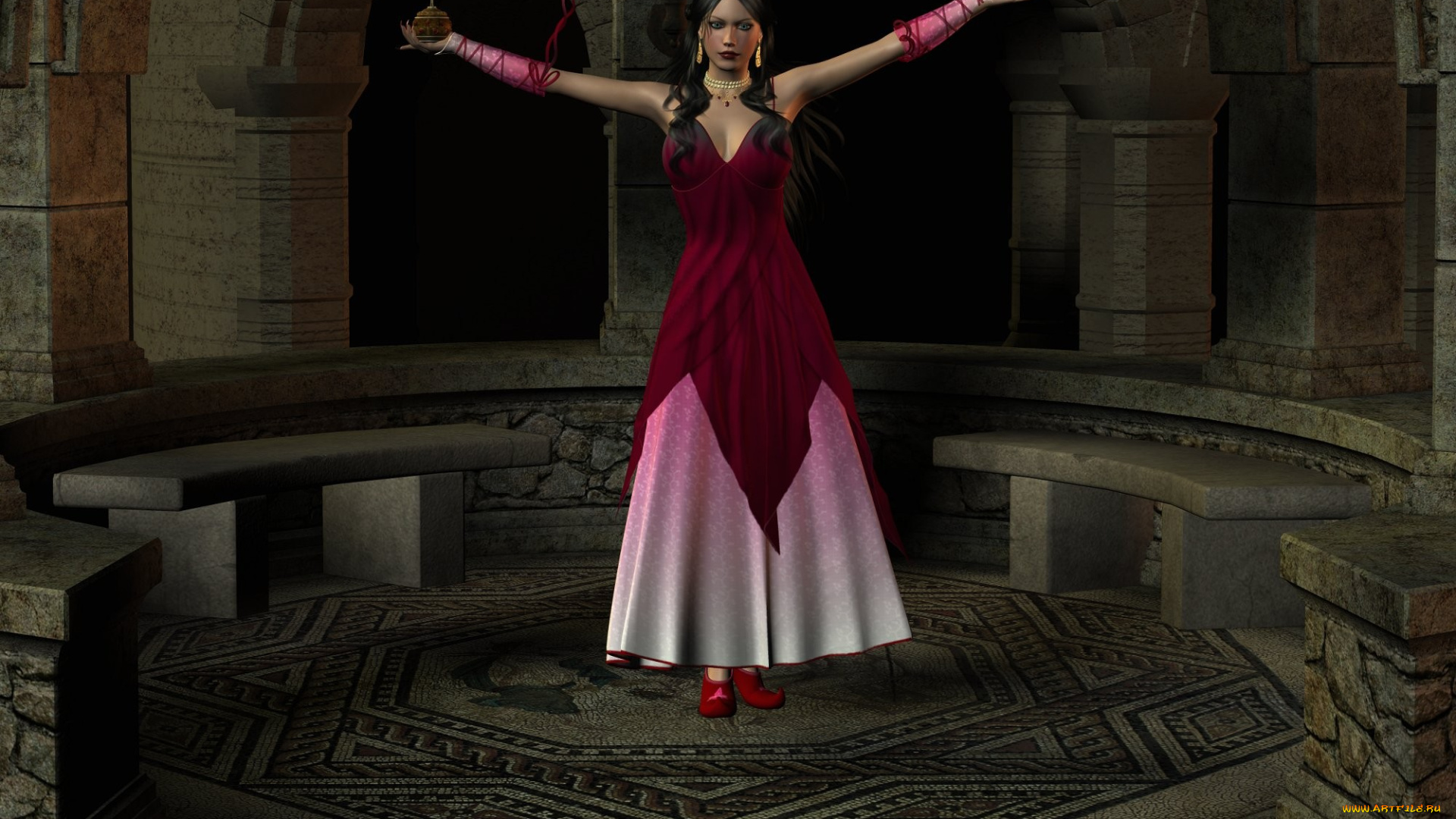 3д, графика, people, люди, девушка