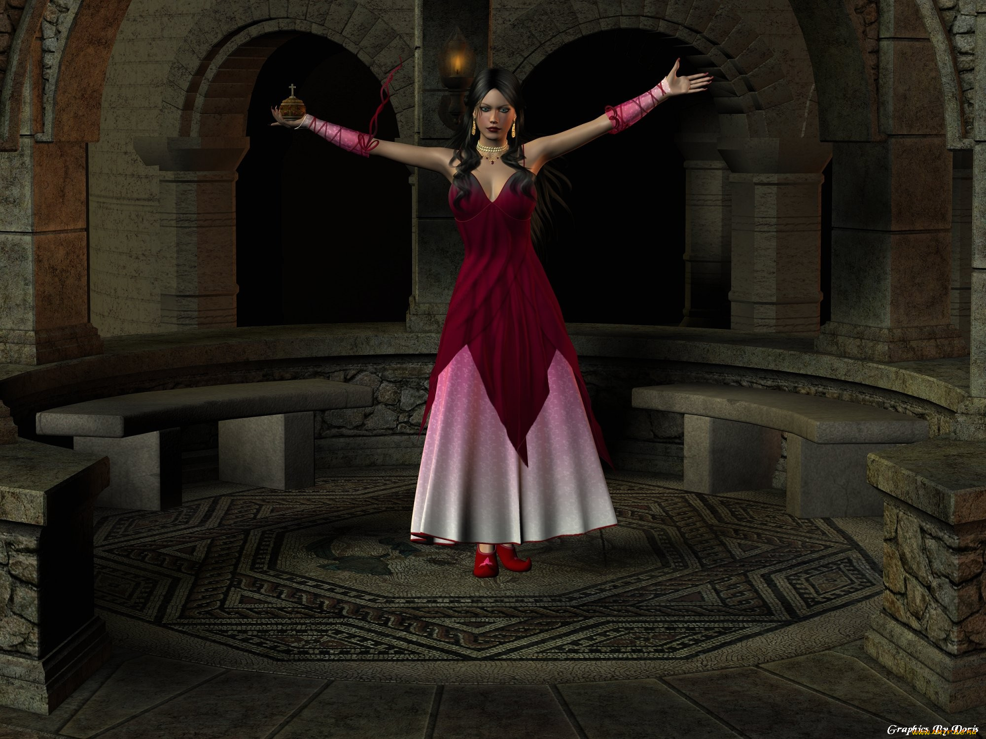 3д, графика, people, люди, девушка