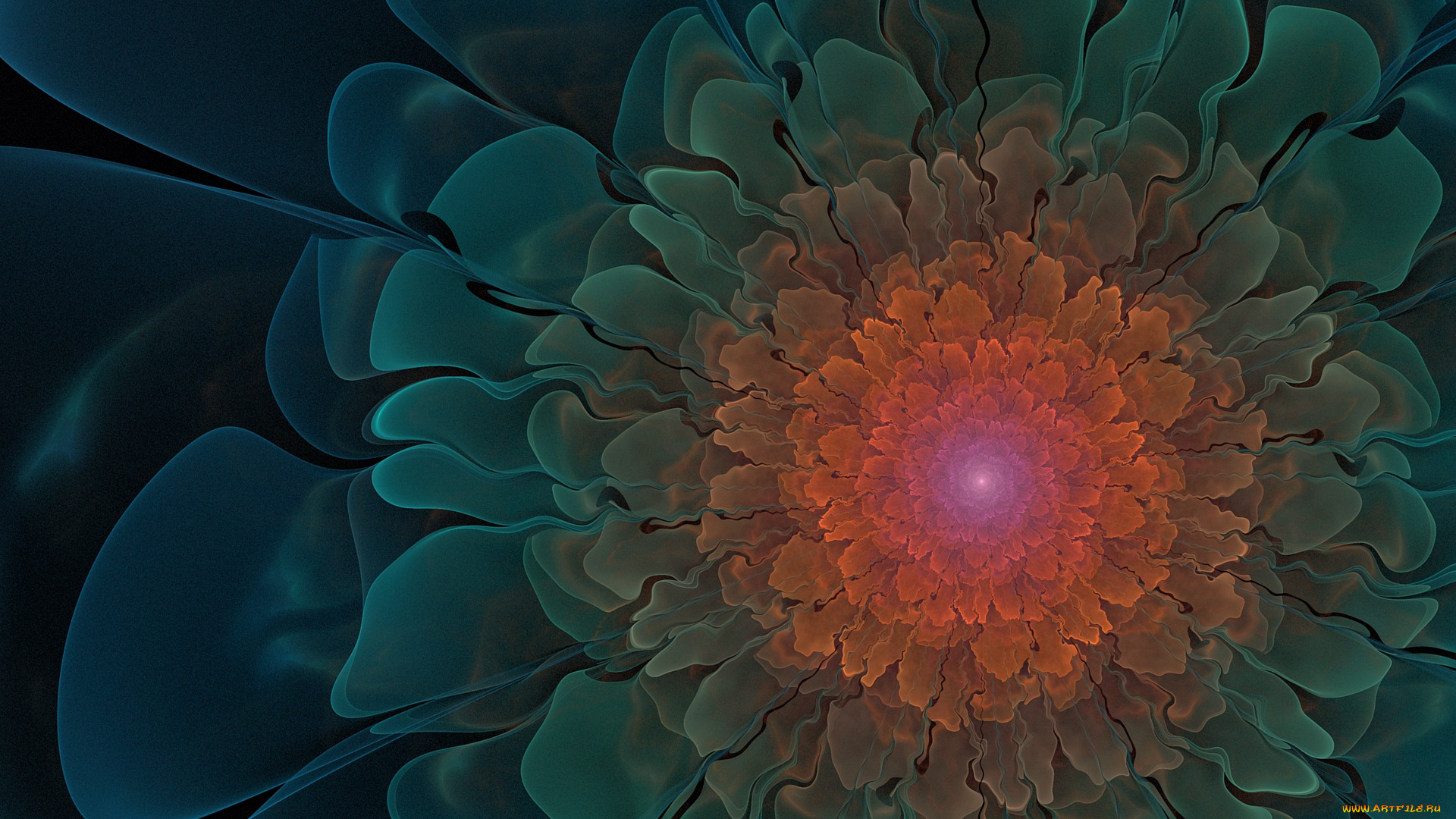 3д, графика, фракталы, , fractal, узор, фон, цвета