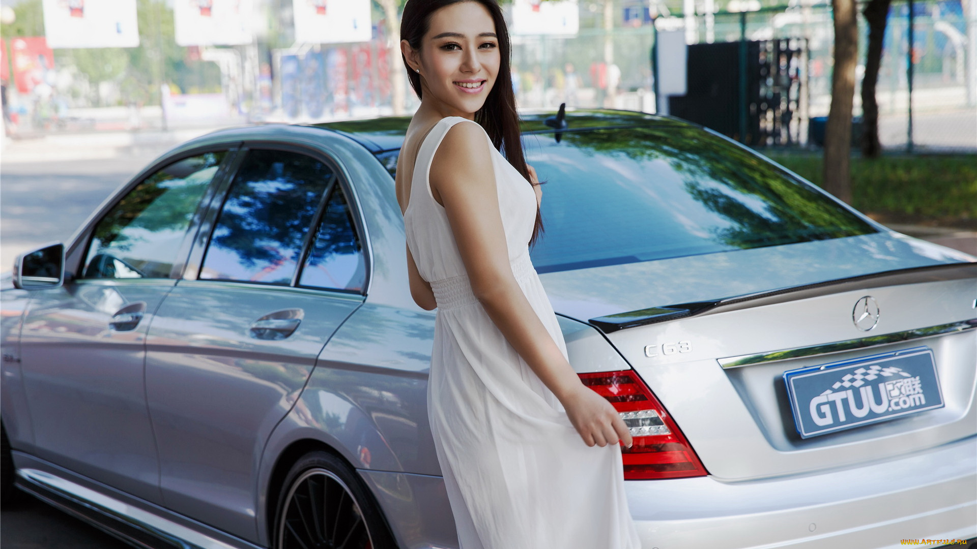 автомобили, авто, с, девушками, девушка, автомобиль, азиаткеа
