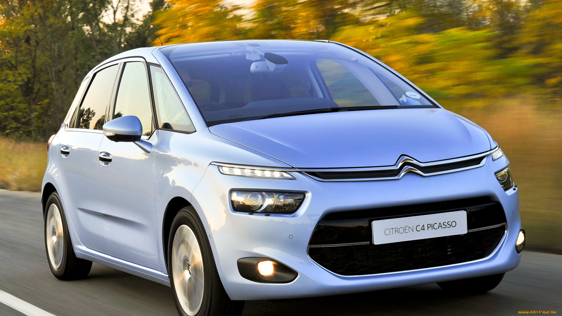автомобили, citroen, 2014г, голубой, za-spec, picasso, citroеn, c4