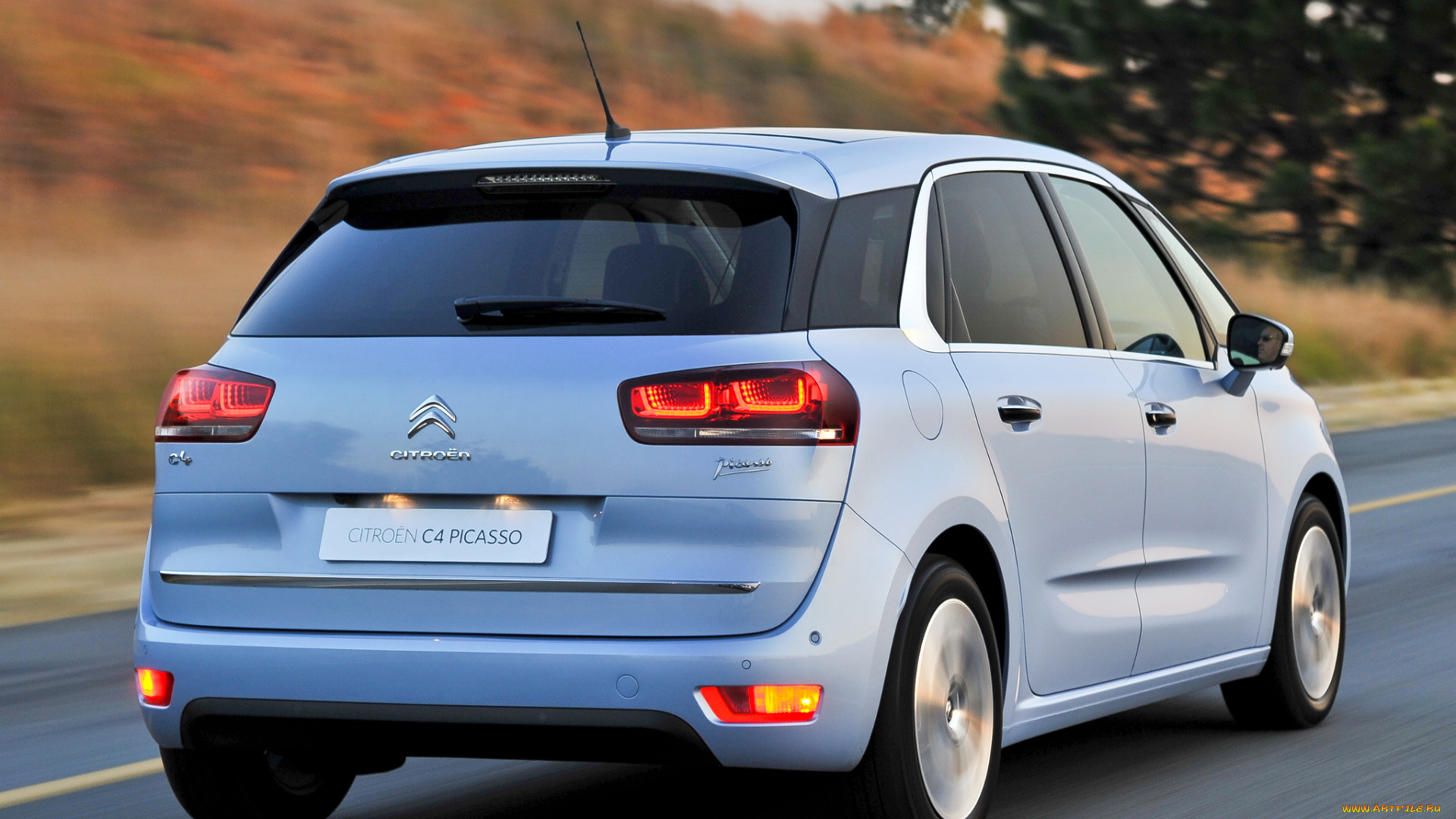 автомобили, citroen, голубой, 2014г, za-spec, picasso, c4, citroеn