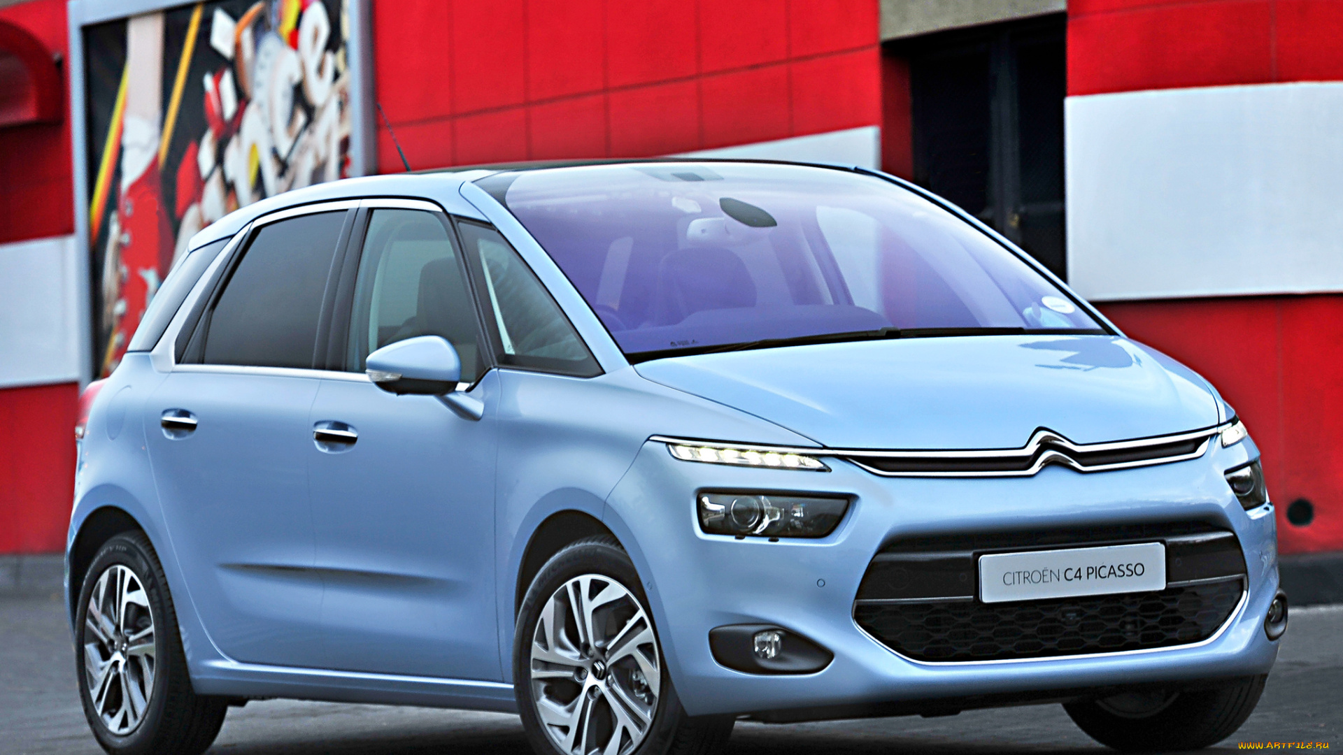 автомобили, citroen, голубой, za-spec, 2014г, picasso, c4, citroеn