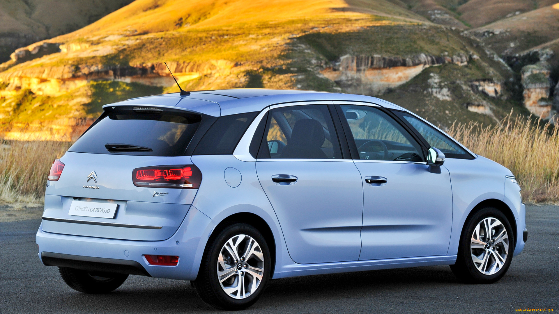 автомобили, citroen, picasso, 2014г, голубой, za-spec, c4, citroеn