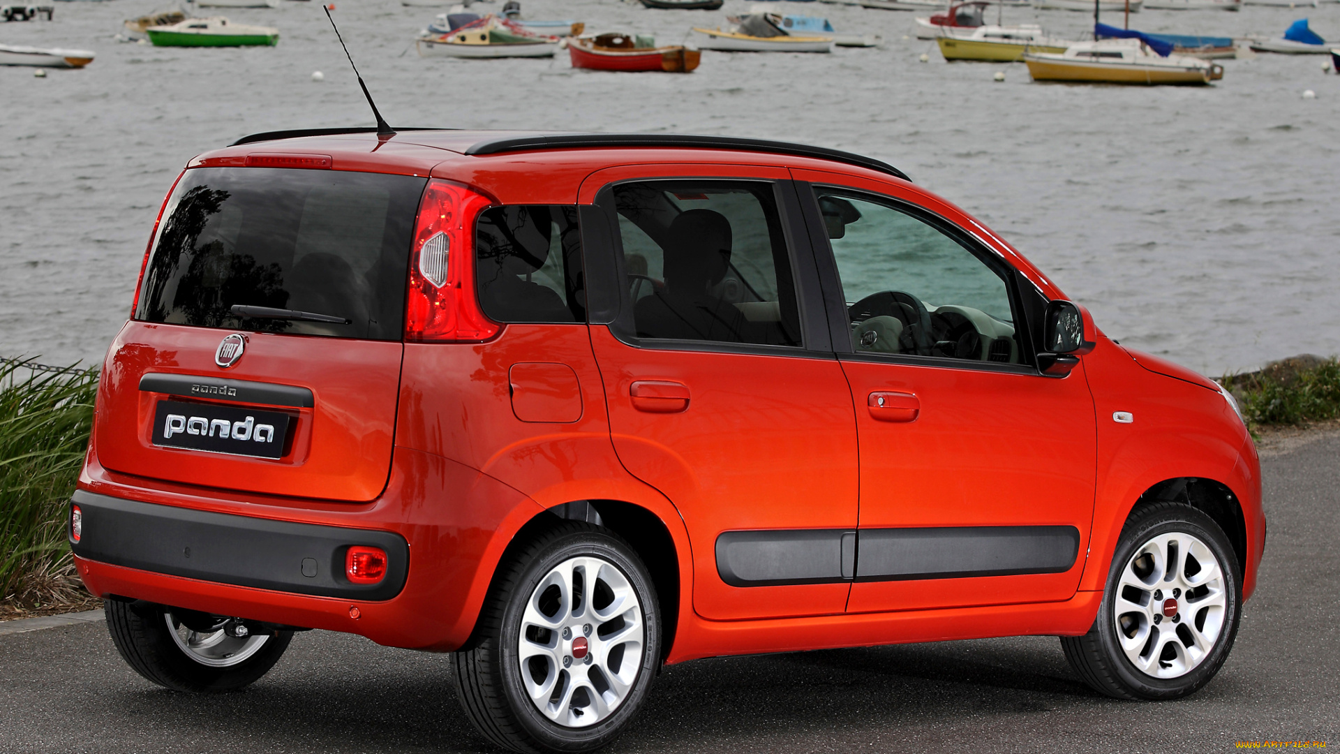 автомобили, fiat, 319, 2013г, au-spec, panda, красный