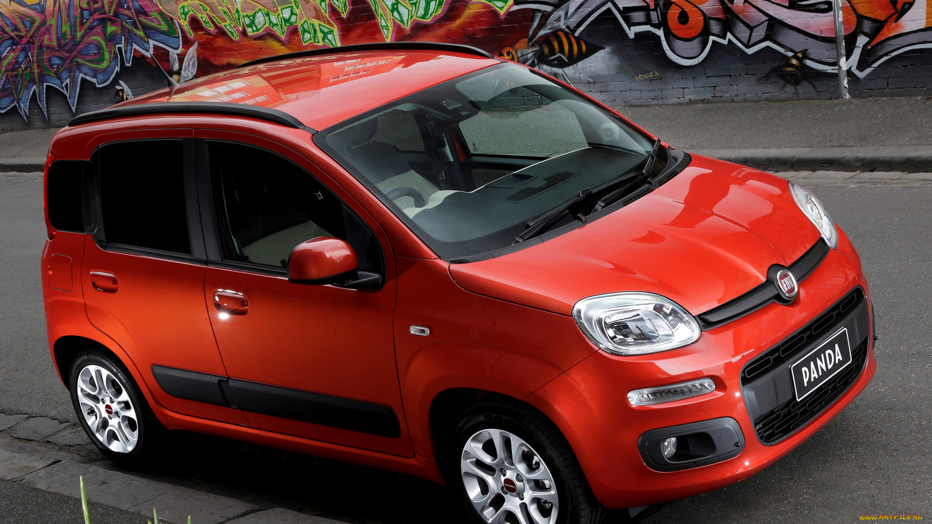 автомобили, fiat, красный, au-spec, panda, 2013г, 319