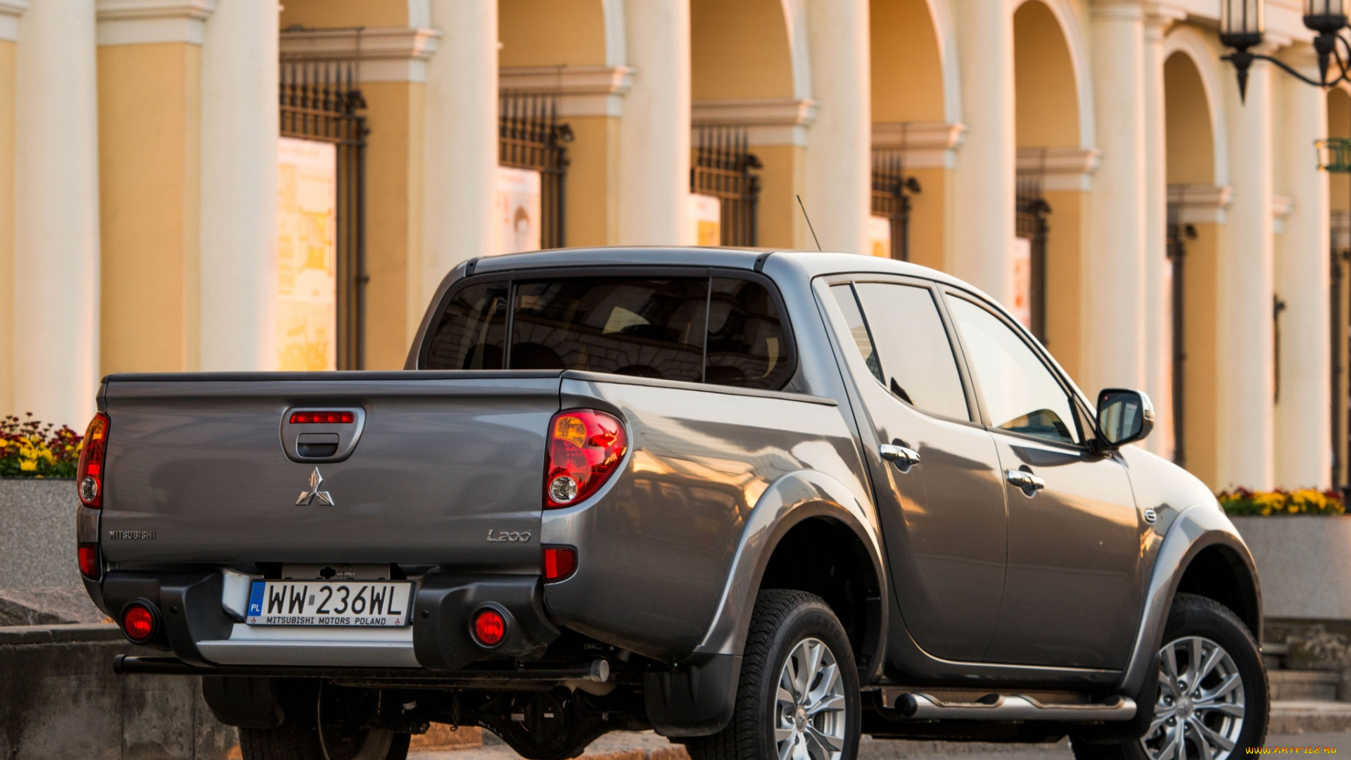 автомобили, mitsubishi, темный, 2014г, cab, double, l200