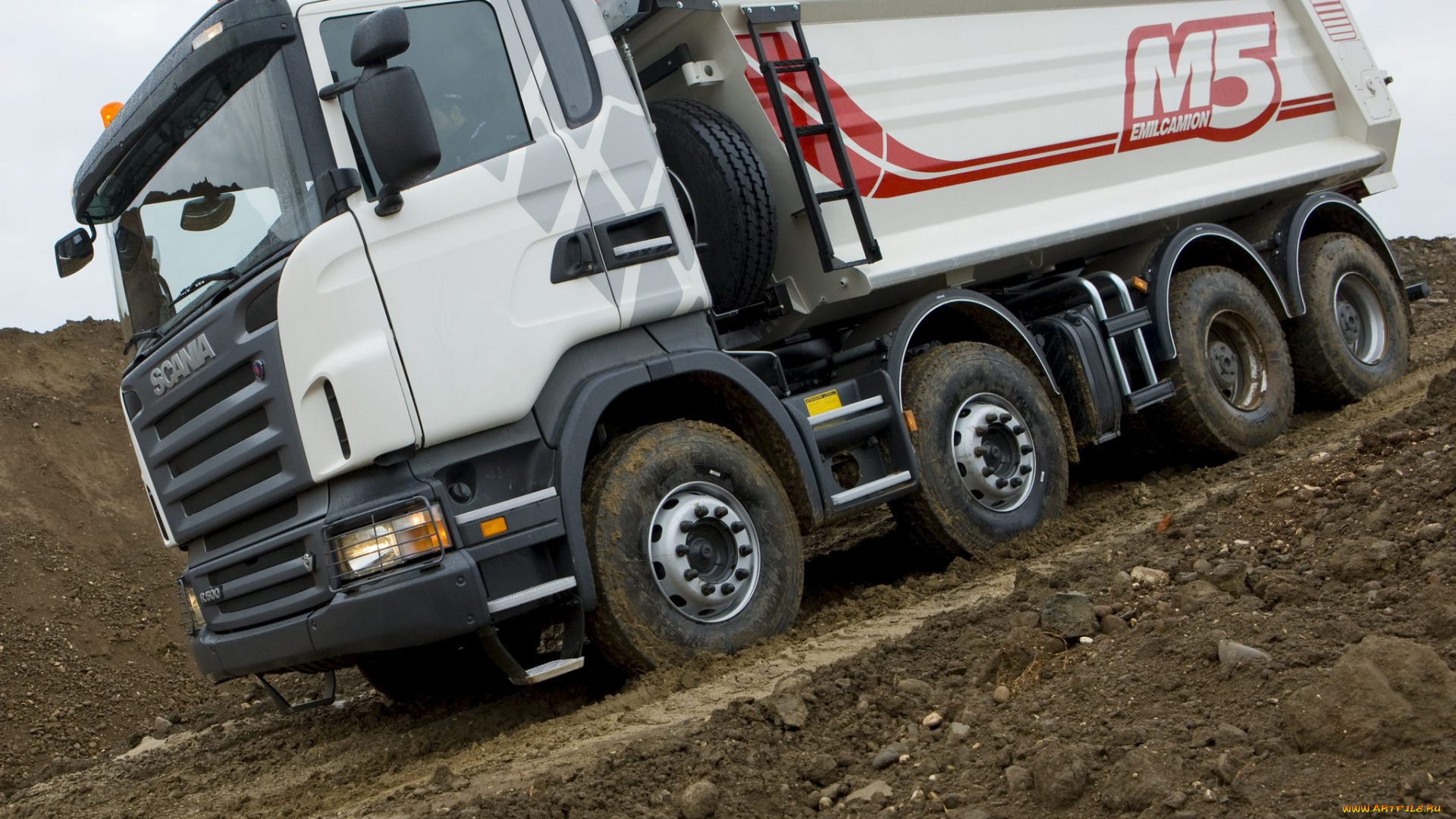 автомобили, scania, r500, 8x4, tipper