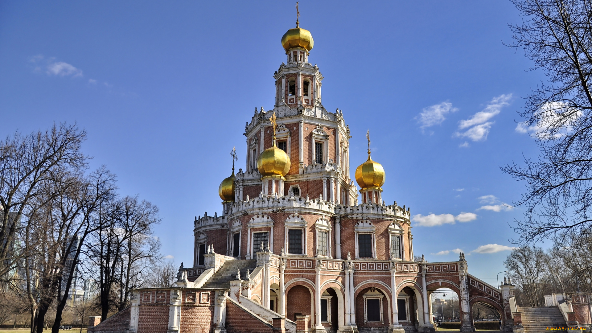 церковь, покрова, в, филях, города, москва, , россия, храм