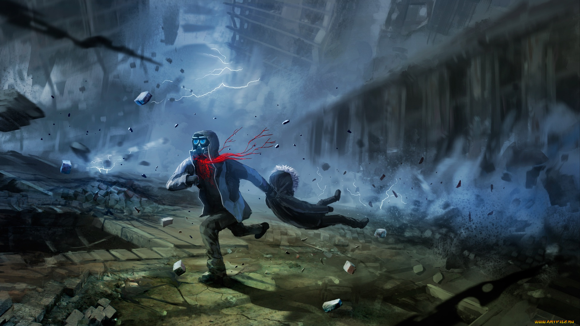 фэнтези, люди, романтика, апокалипсиса