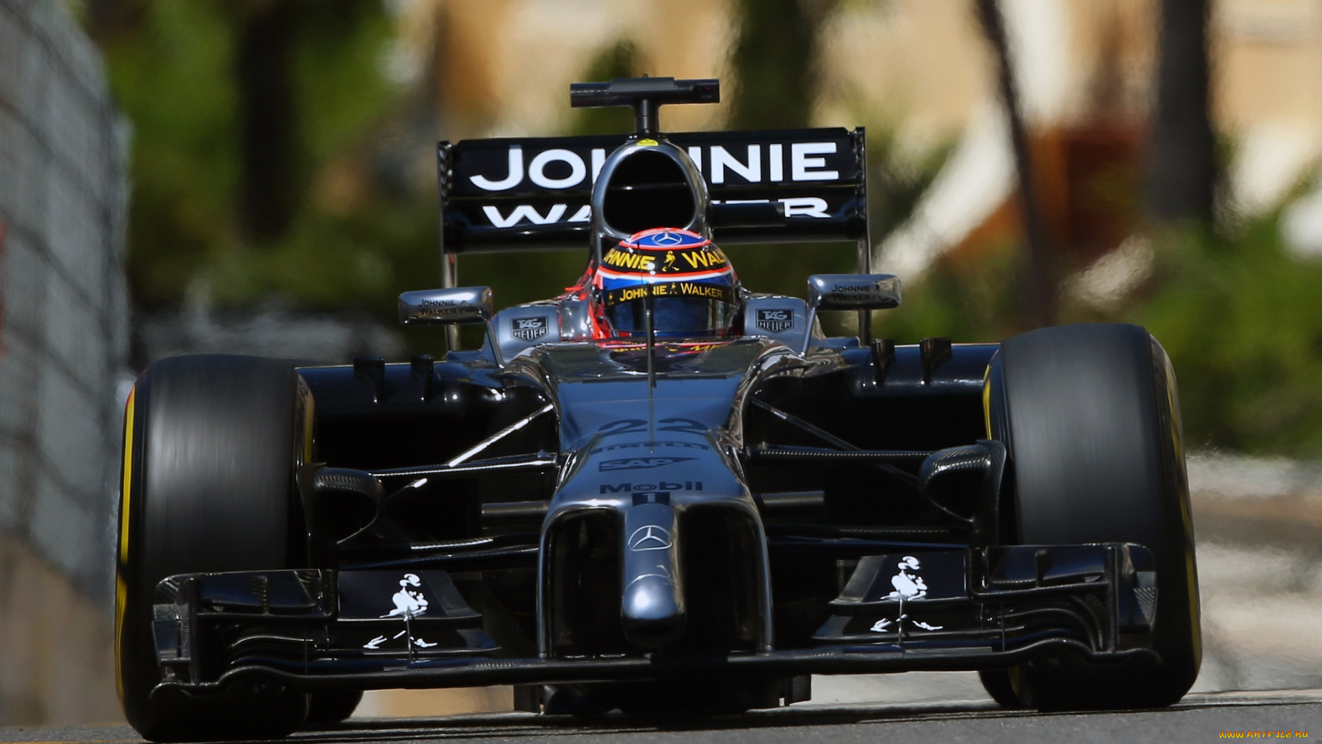 спорт, формула, 1, гонка, скорость, темный, трек, mp4-29, 2014г, mclaren, mercedes-benz