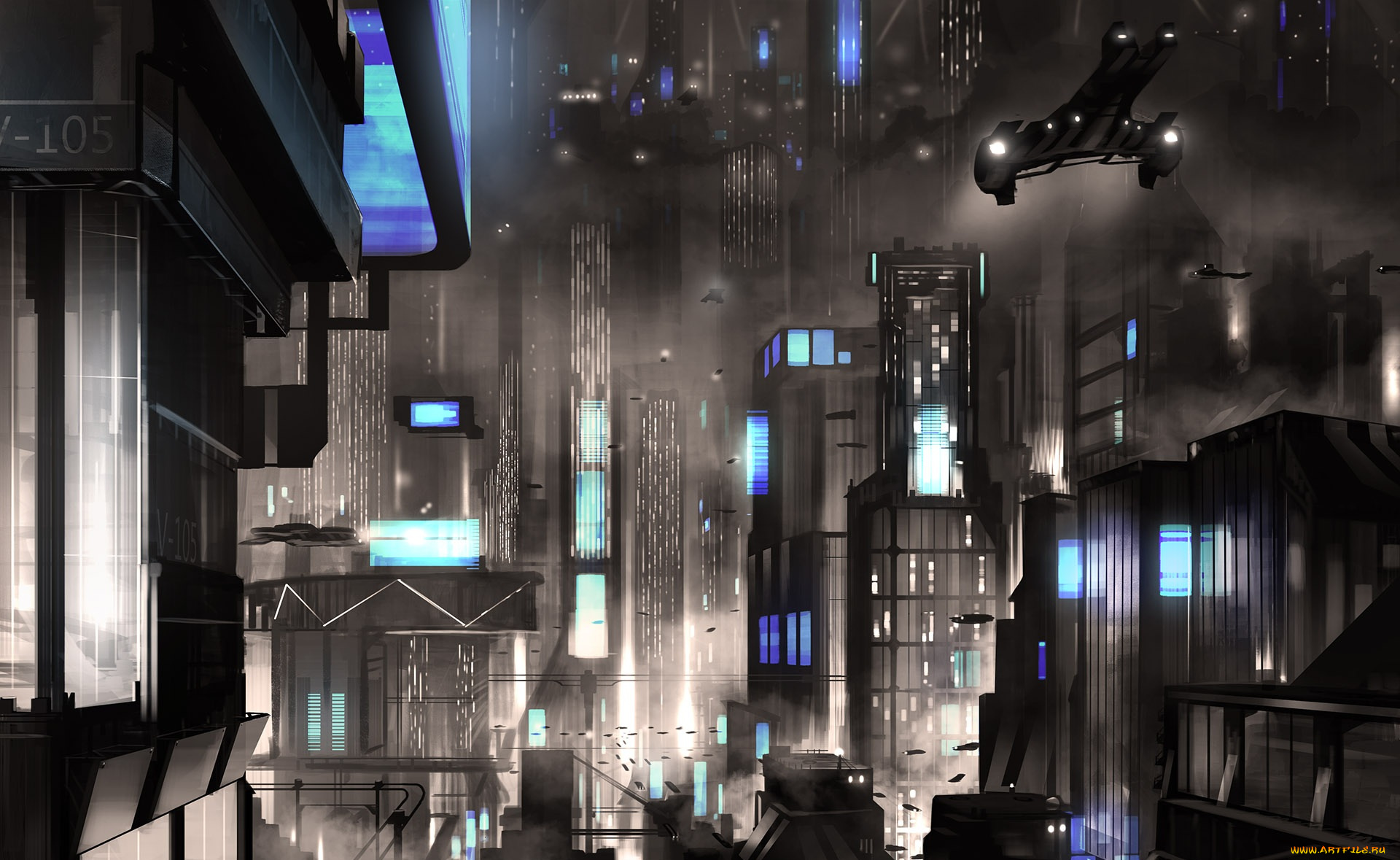 фэнтези, иные, миры, , иные, времена, фантастика, огни, здания