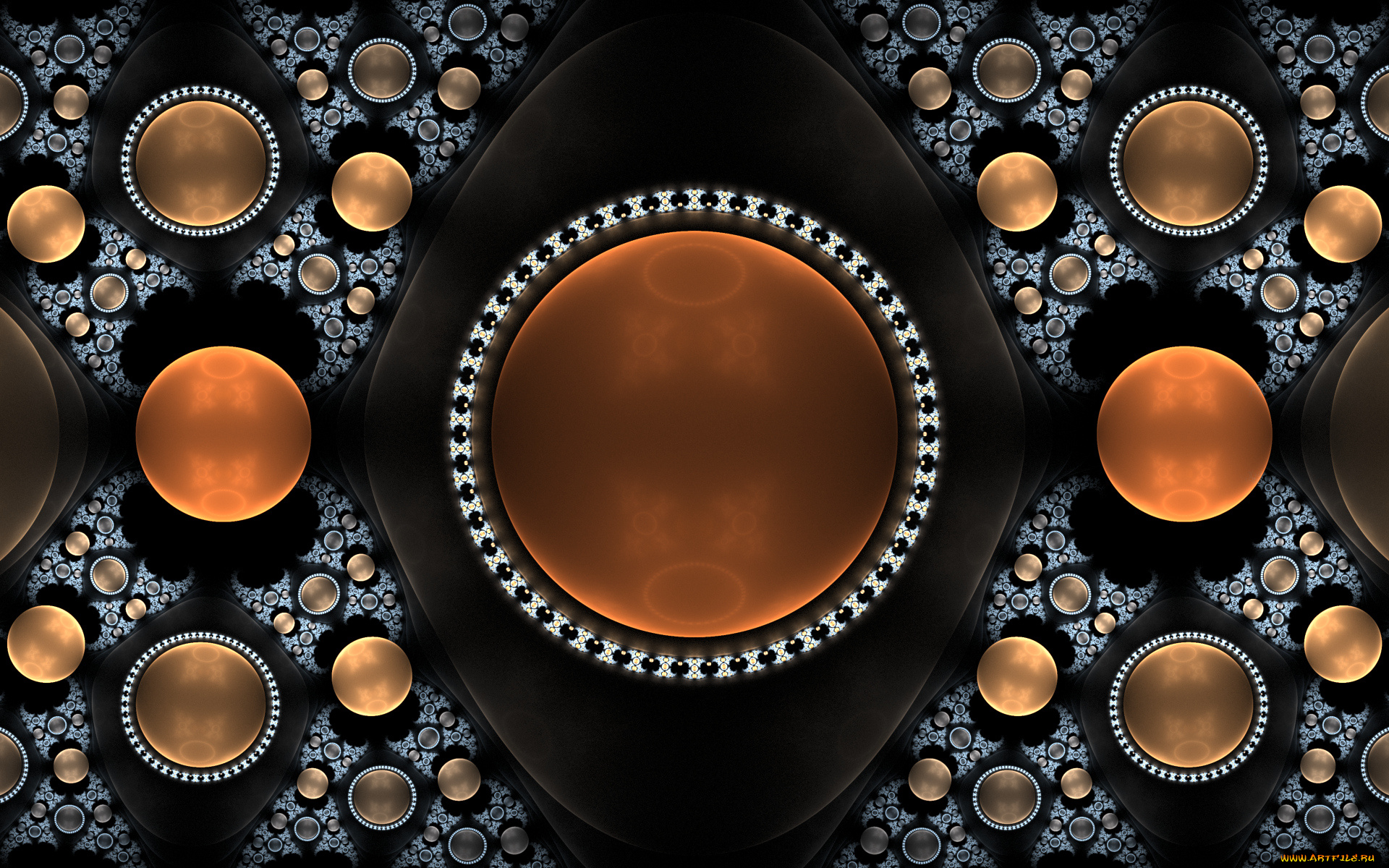 3д, графика, фракталы, , fractal, узор, фон, цвета