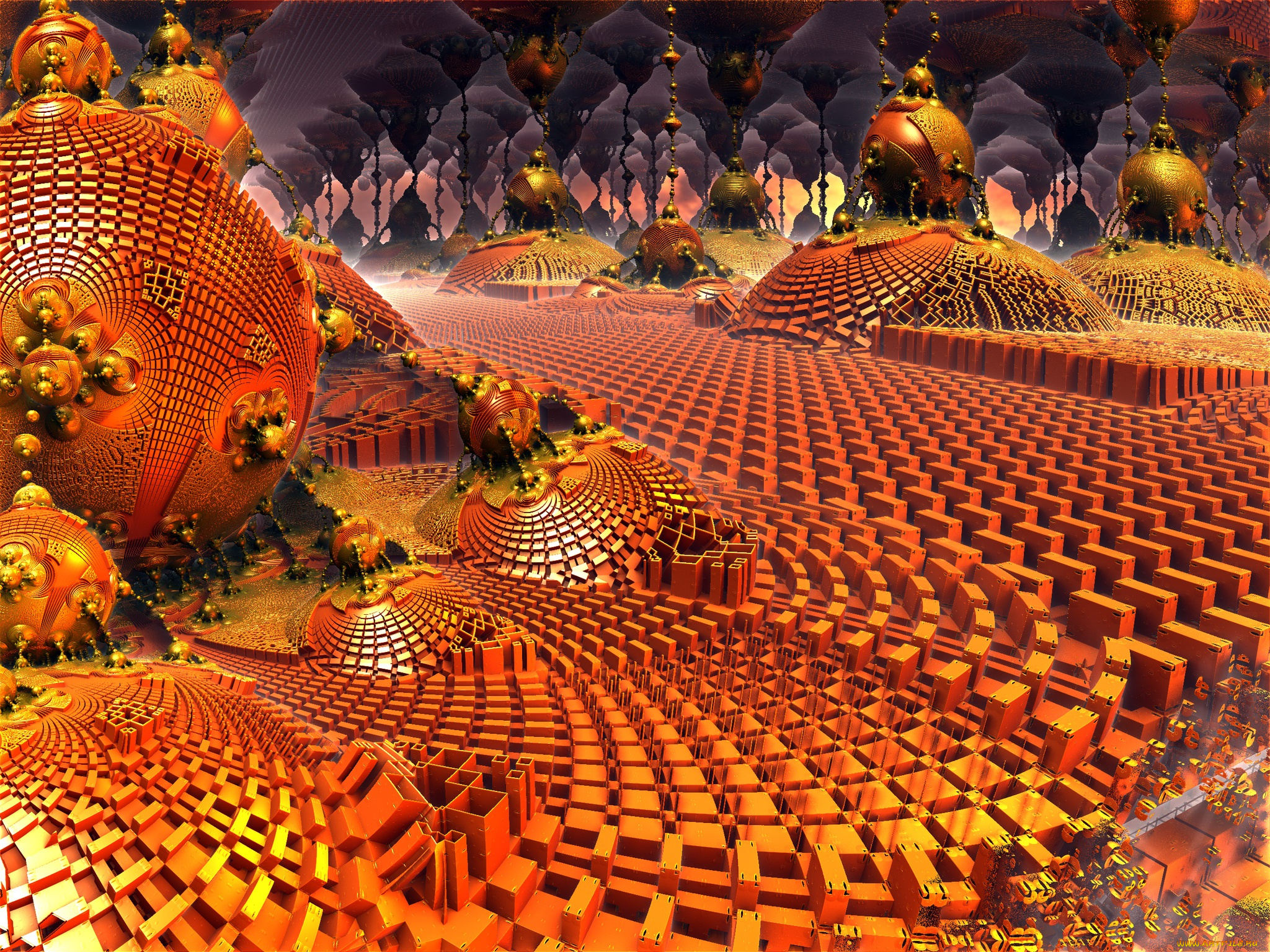 3д, графика, фракталы, , fractal, узор, фон, цвета