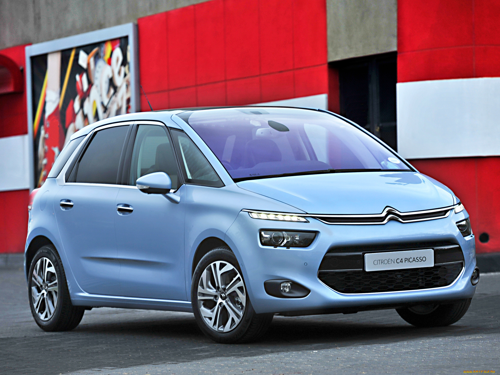 автомобили, citroen, голубой, za-spec, 2014г, picasso, c4, citroеn