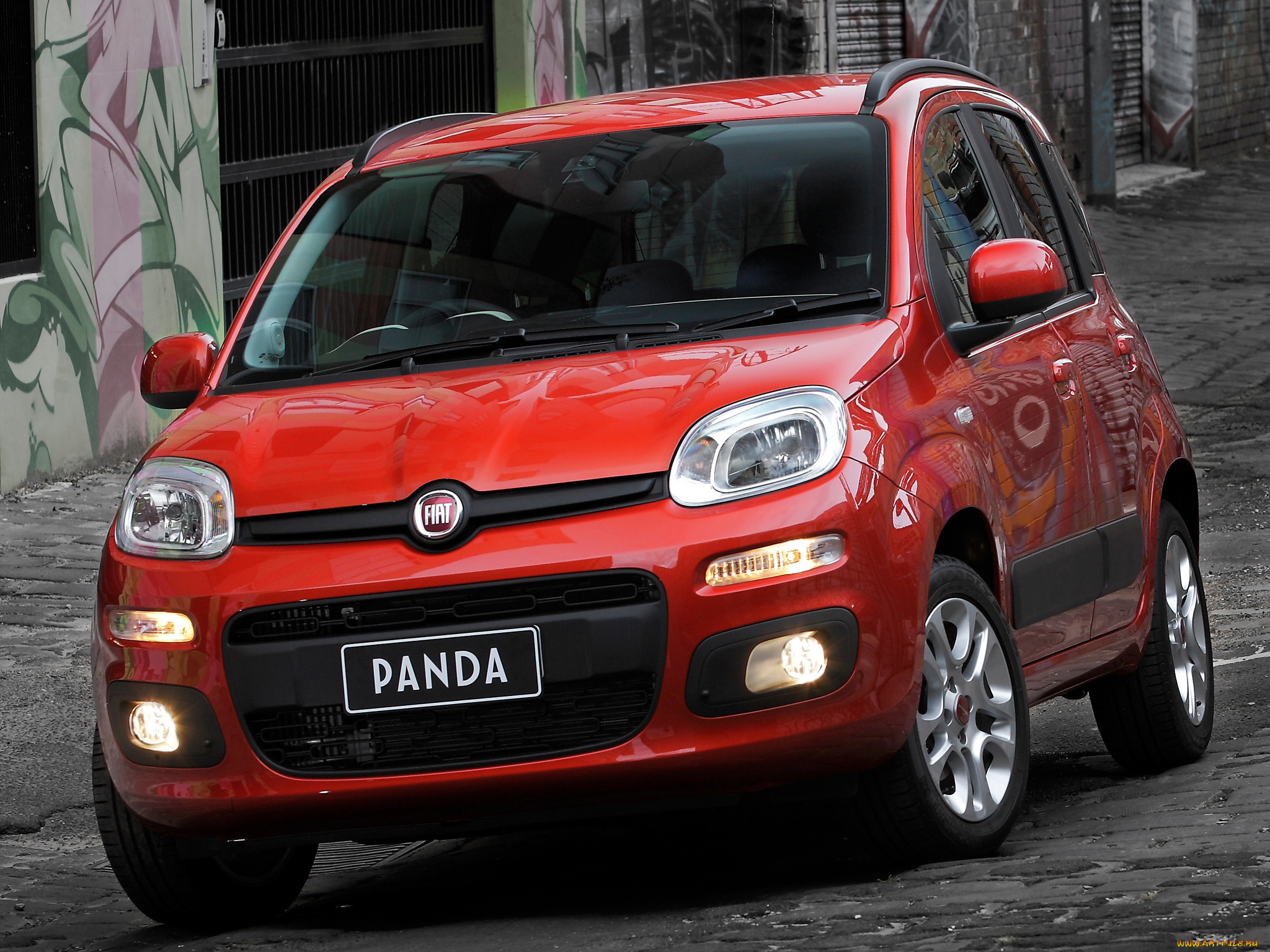 автомобили, fiat, au-spec, panda, красный, 2013г, 319