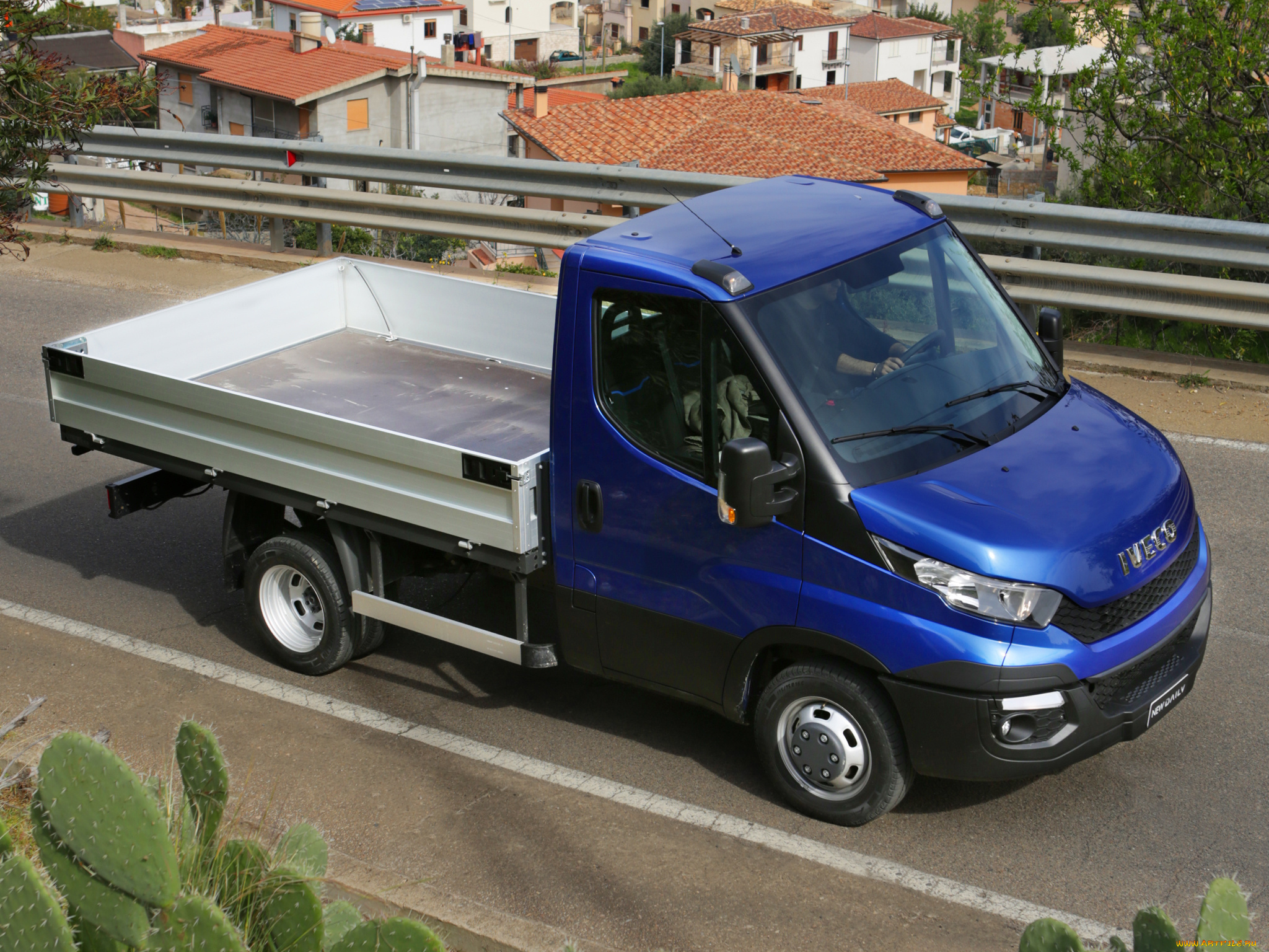 автомобили, iveco, chassis, daily, 35, синий, 2014г, cab