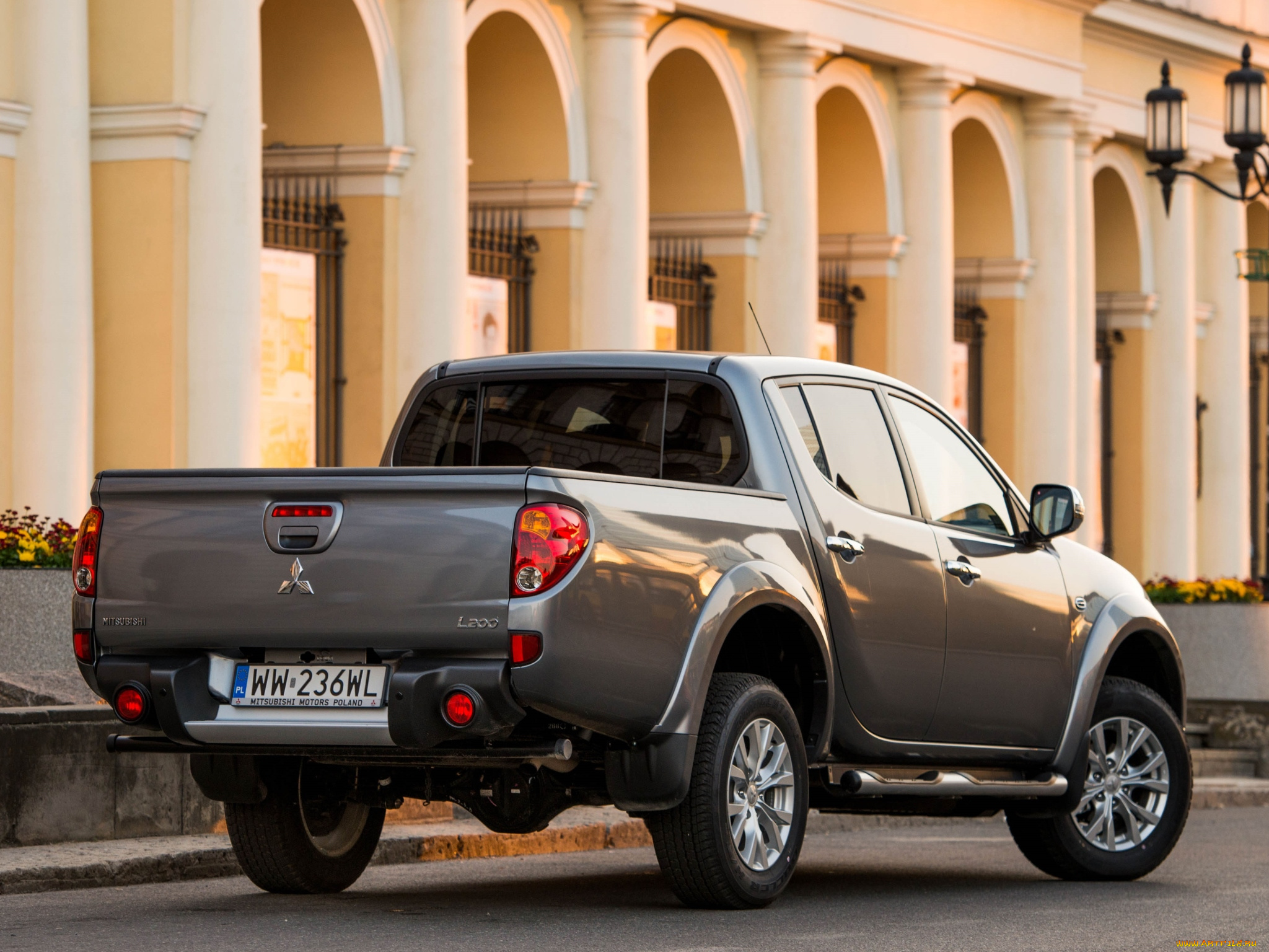 автомобили, mitsubishi, темный, 2014г, cab, double, l200