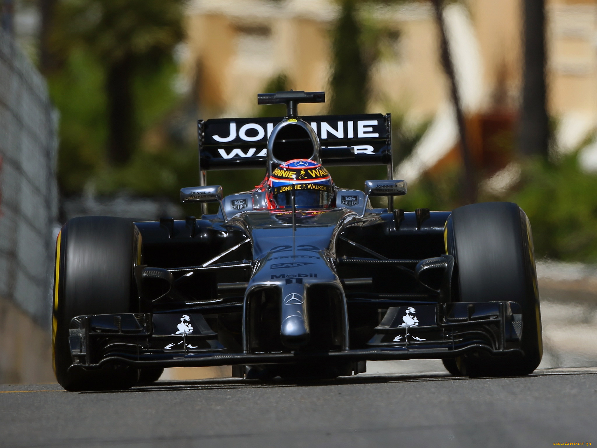 спорт, формула, 1, гонка, скорость, темный, трек, mp4-29, 2014г, mclaren, mercedes-benz