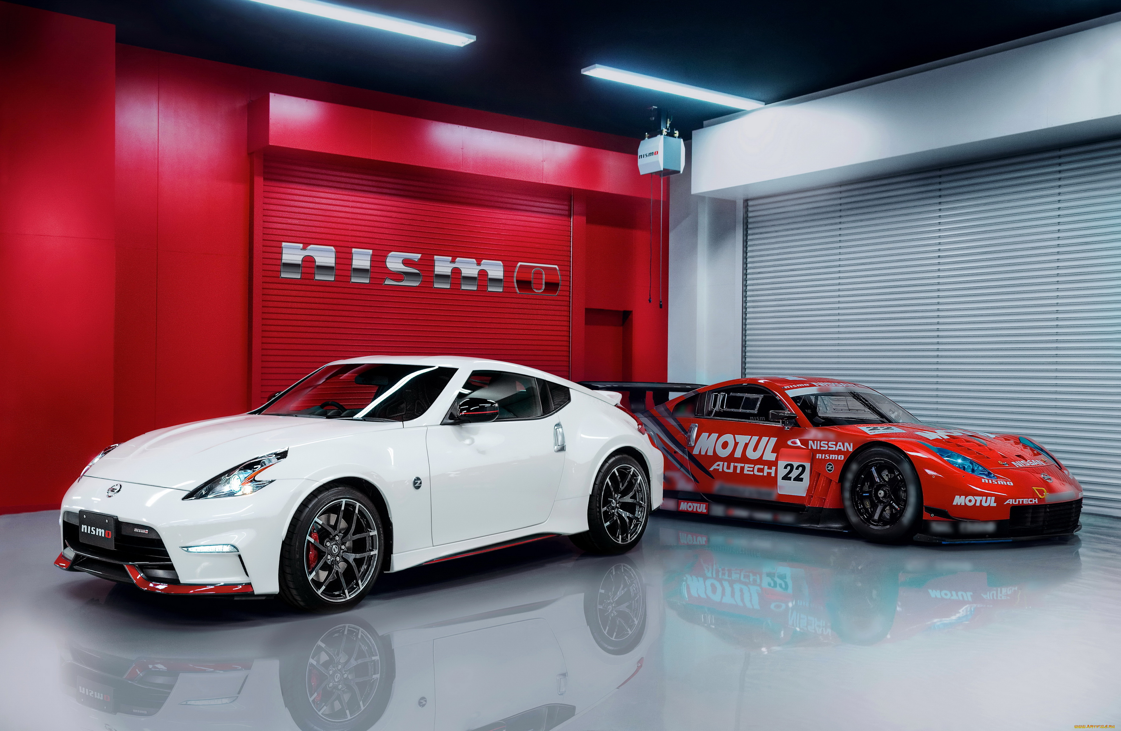 2015, nissan, 370z, nismo, автомобили, nissan, datsun, тюнинг, nismo, белый, красный