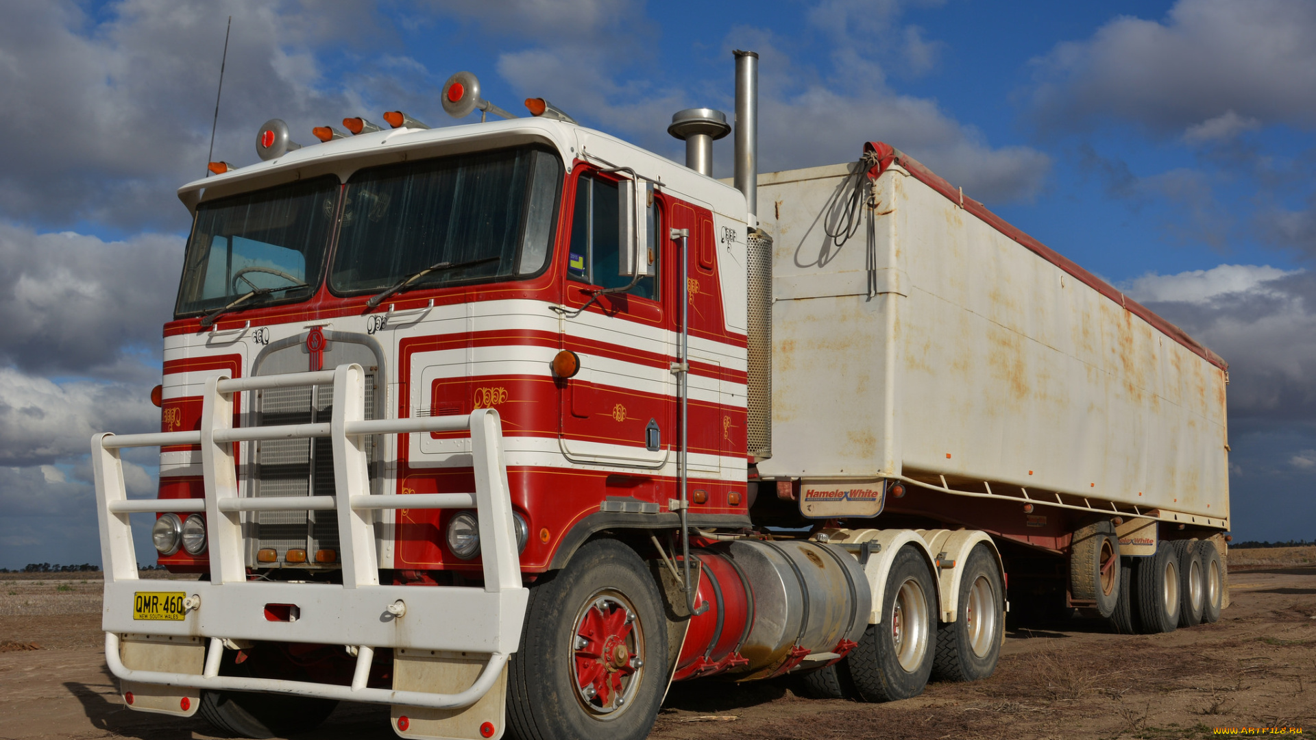 kenworth, tipper, автомобили, kenworth, тягач, седельный, грузовик, тяжелый