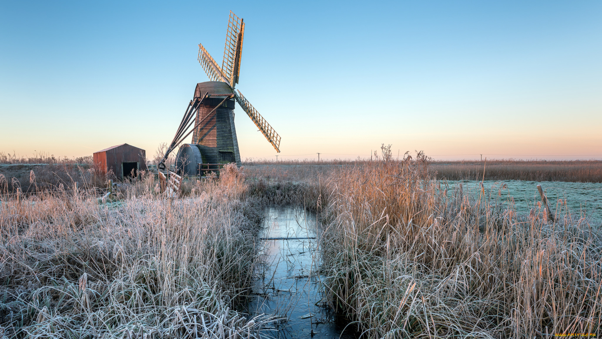 разное, мельницы, ветряк, мельница
