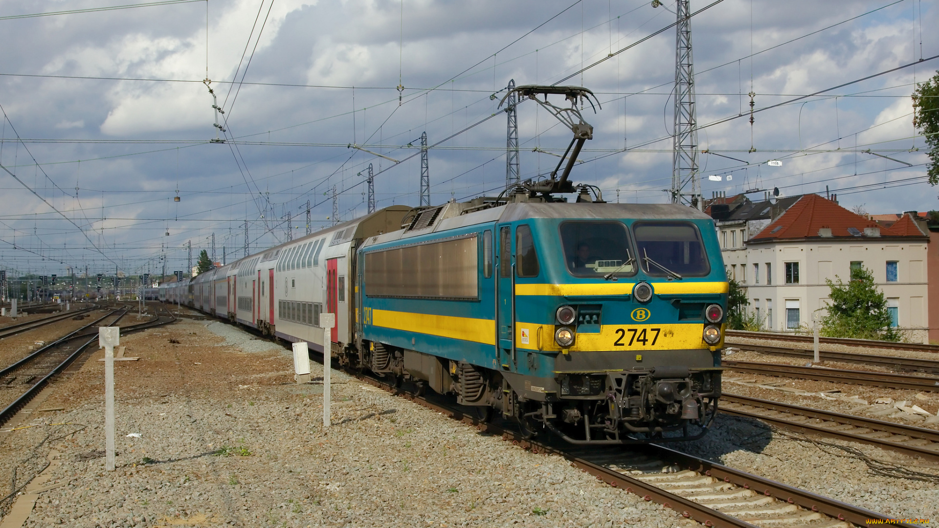 техника, электровозы, локомотив, железная, дорога, рельсы, состав