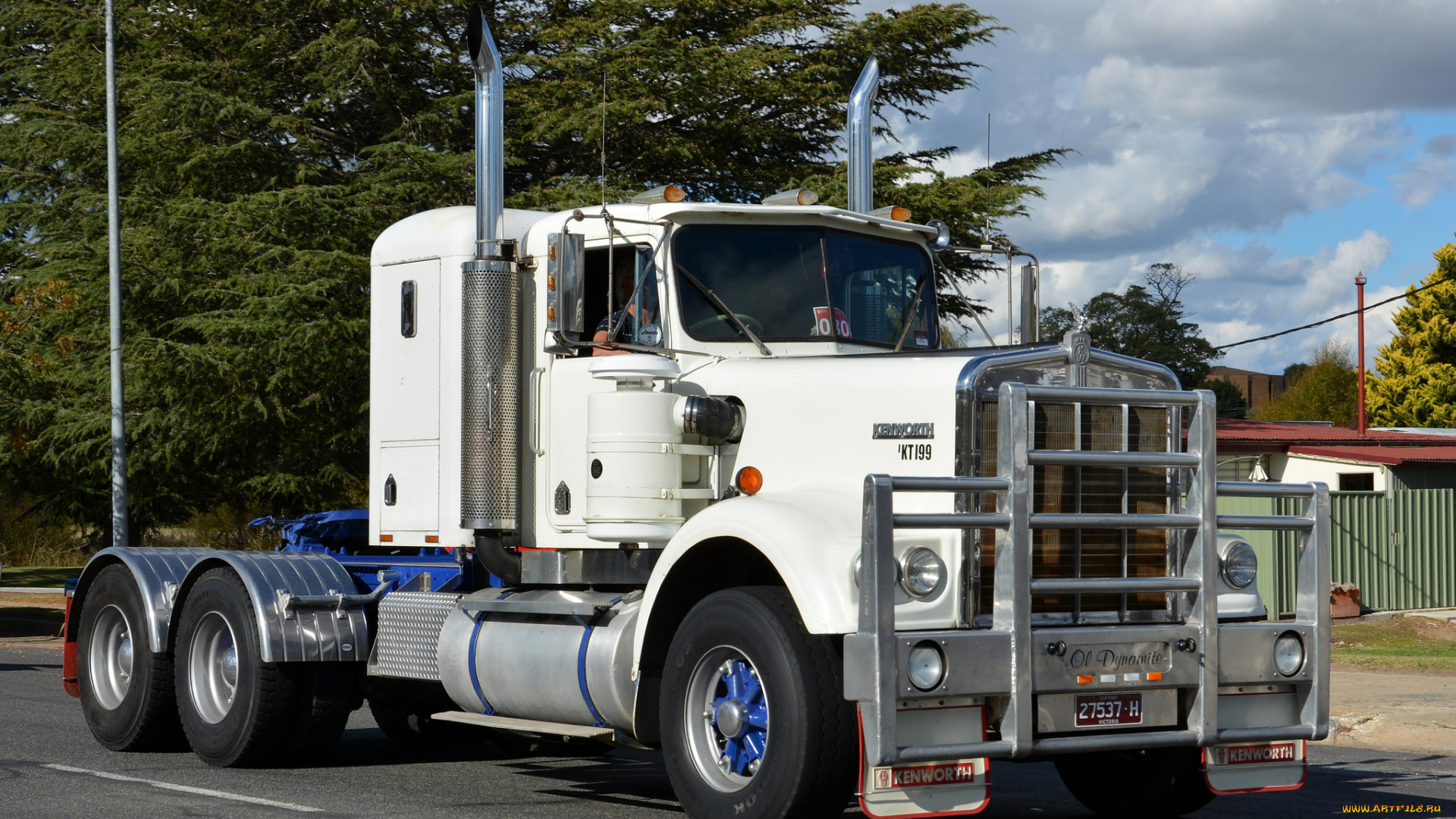 w, model, kenworth, автомобили, kenworth, тяжелый, тягач, седельный, грузовик