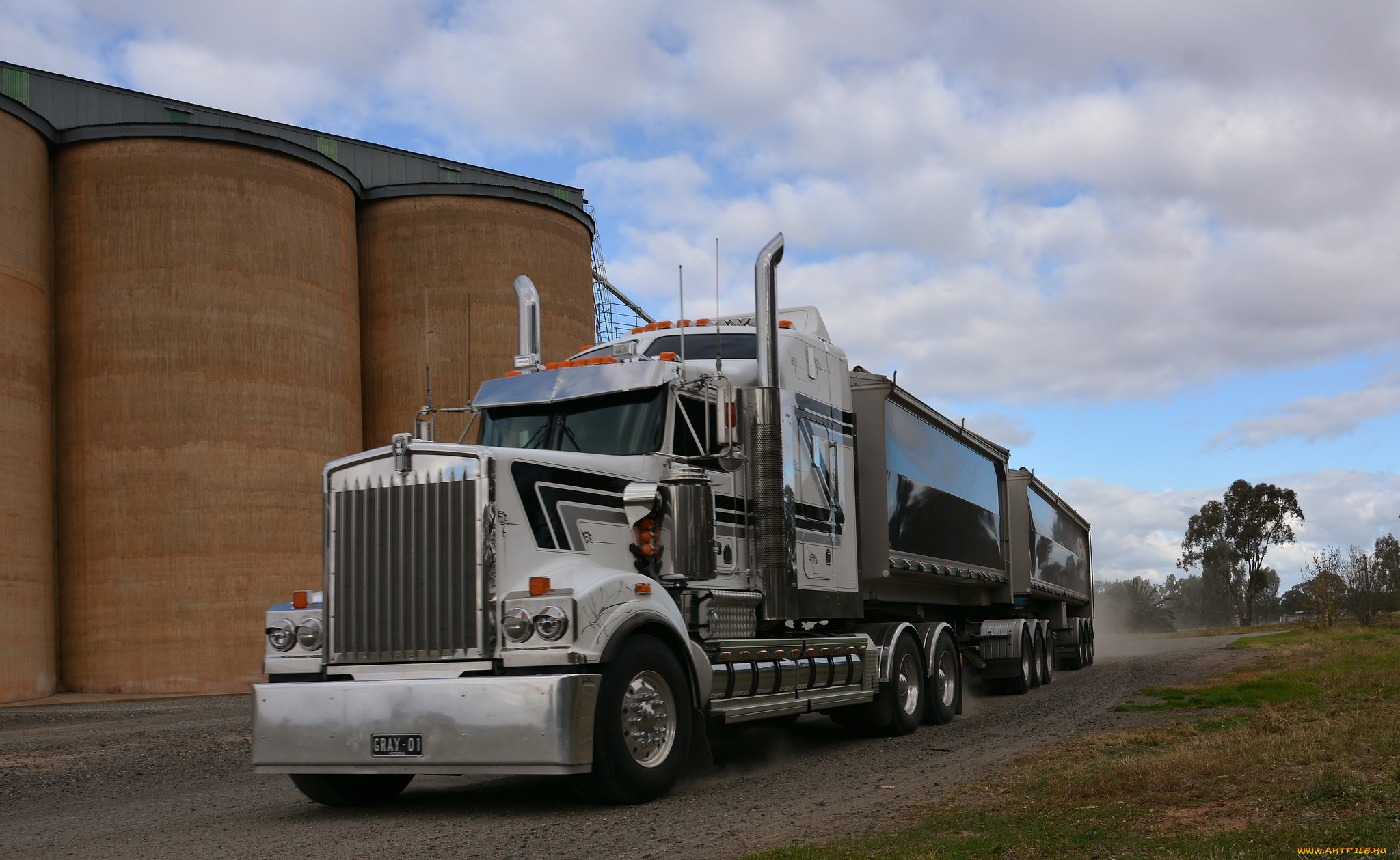 kenworth, автомобили, тягач, седельный, грузовик, тяжелый