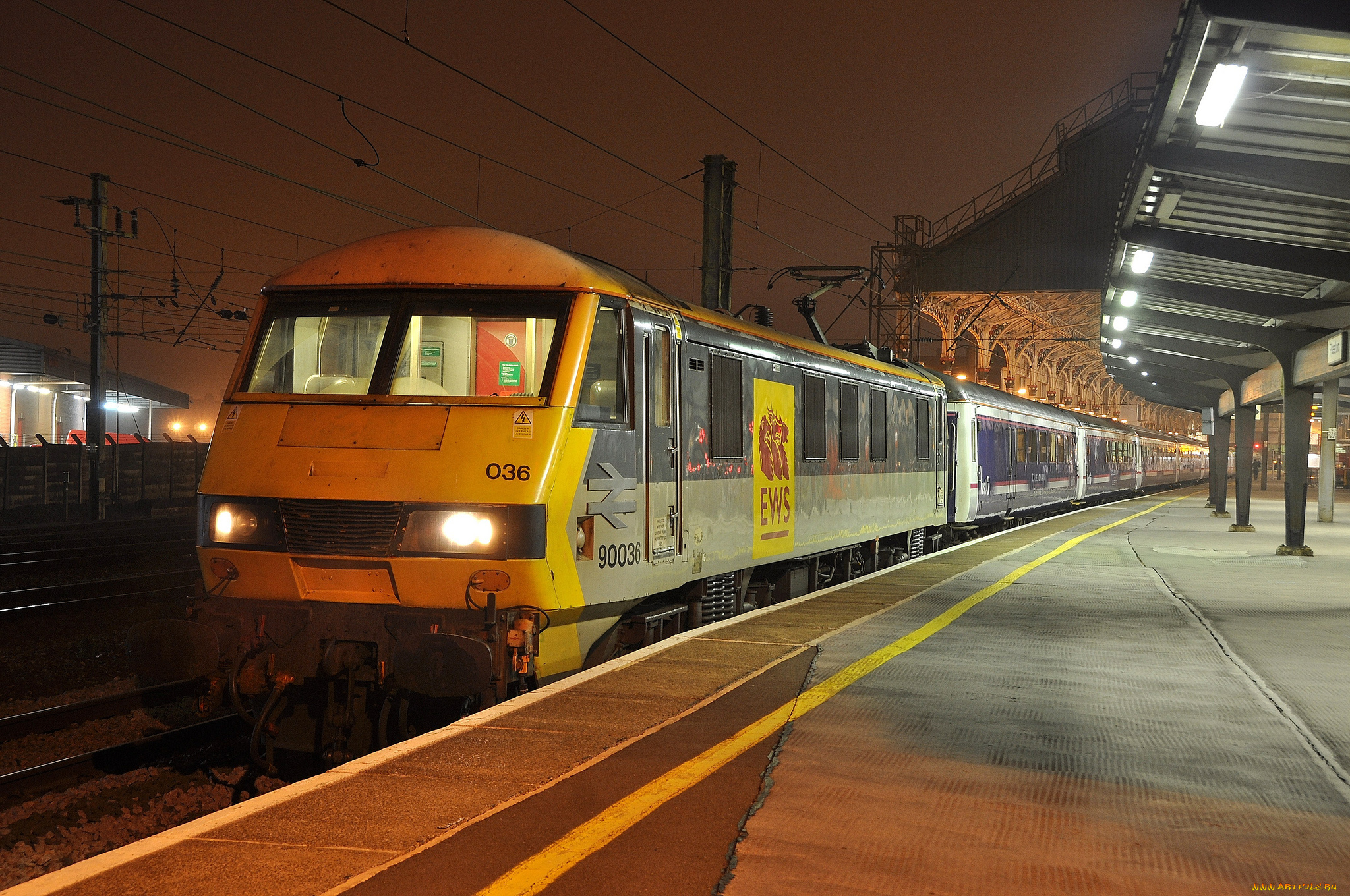 техника, электровозы, локомотив, рельсы, дорога, железная, состав