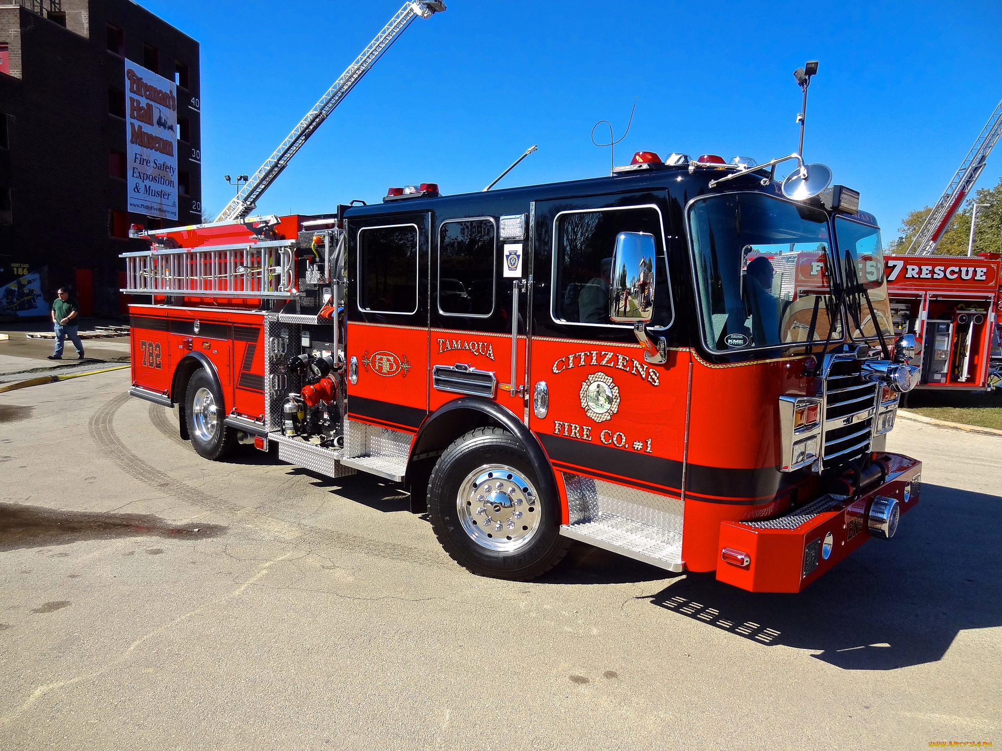 автомобили, пожарные, машины, автомобиль, пожарный