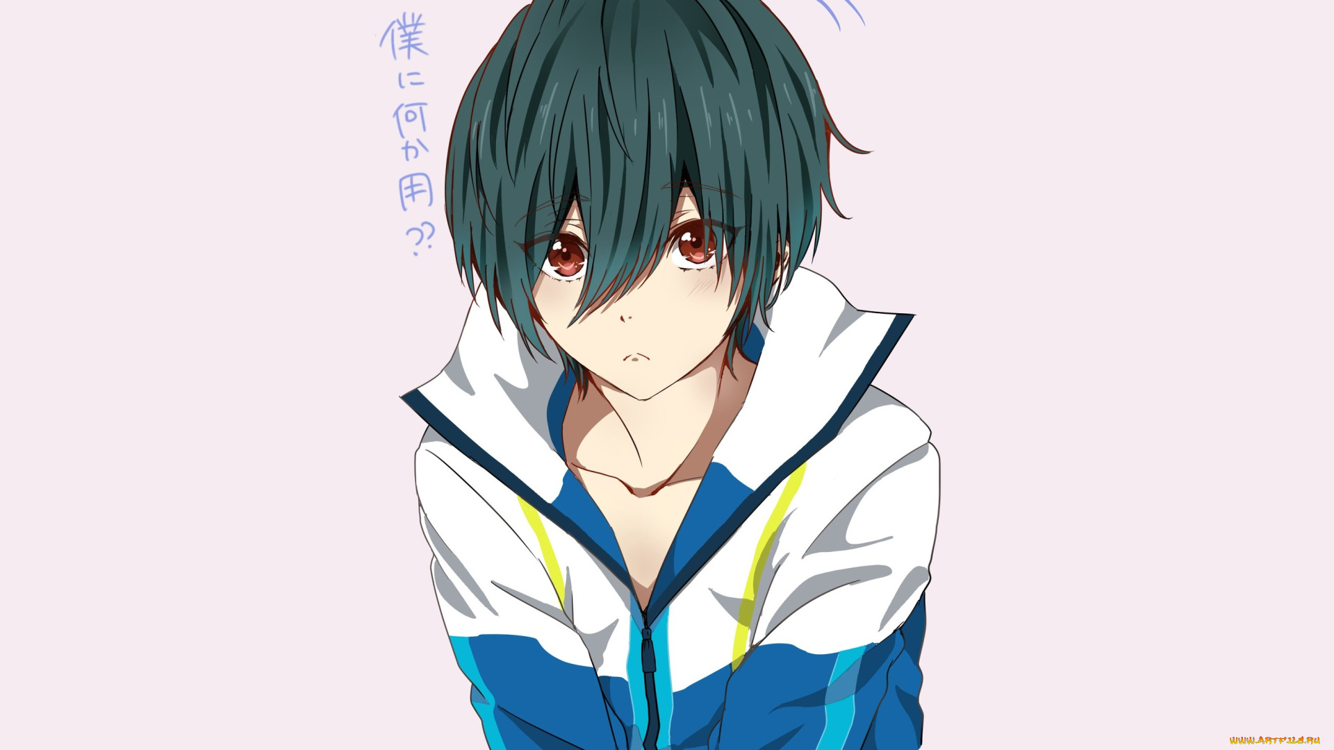 аниме, free, мальчик