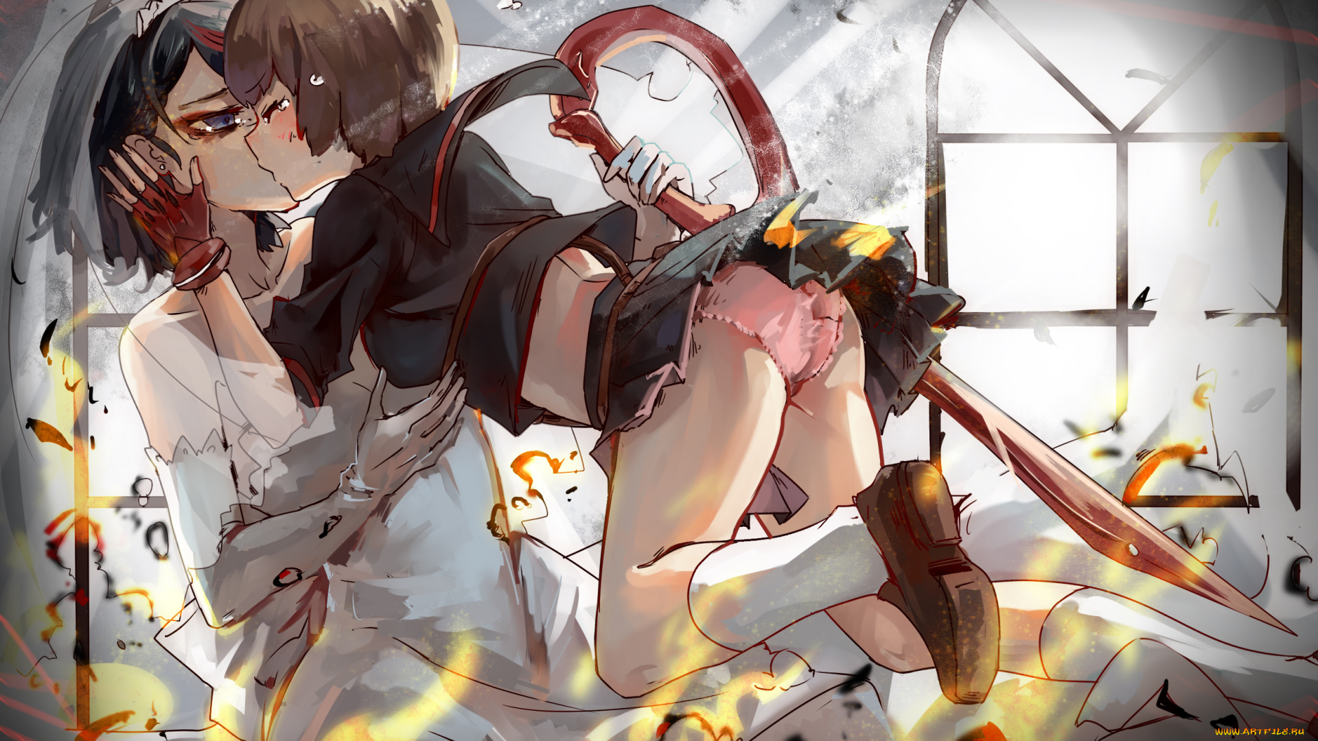 аниме, kill, la, kill, девушки