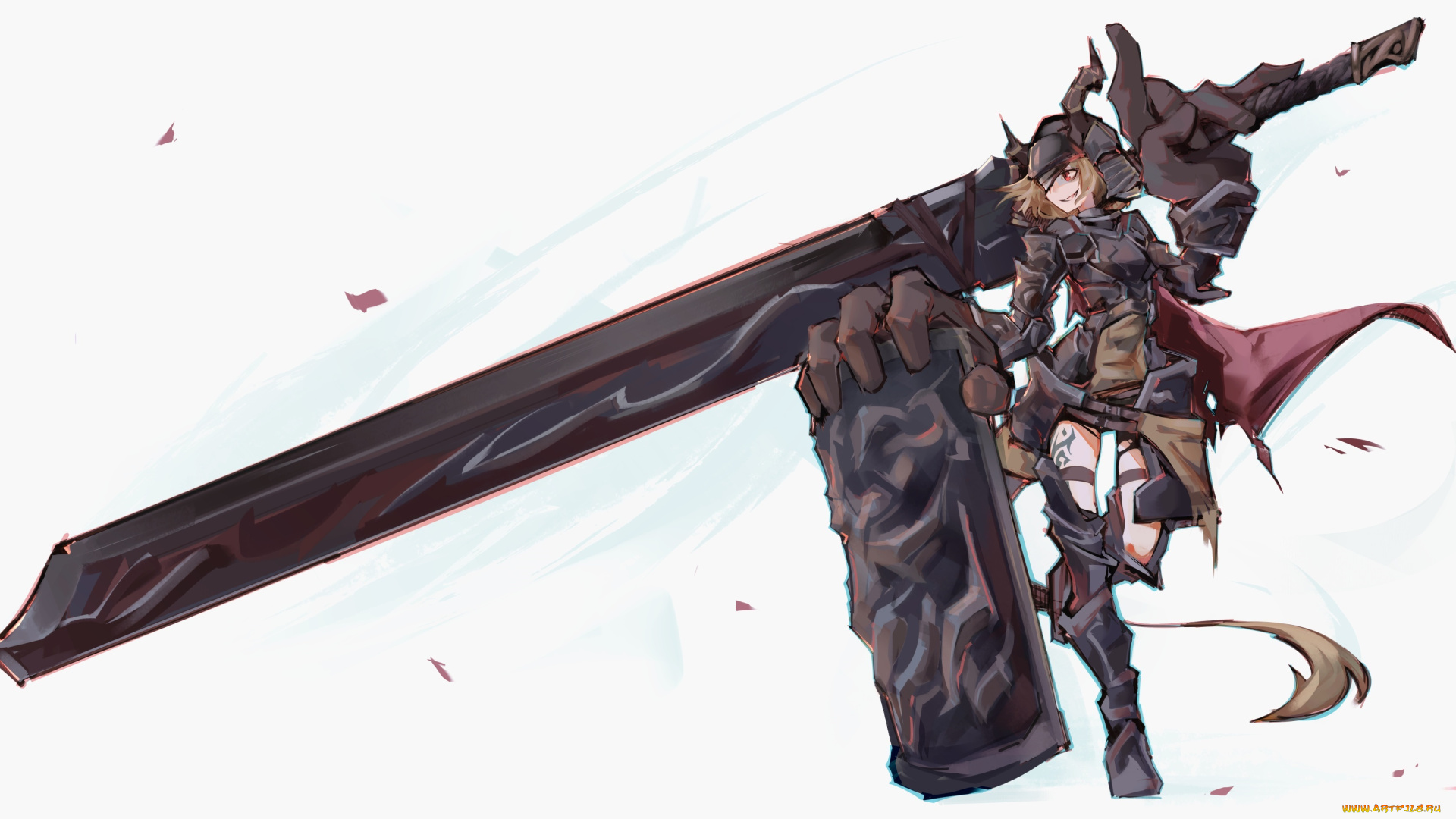 аниме, оружие, , техника, , технологии, девушка, меч