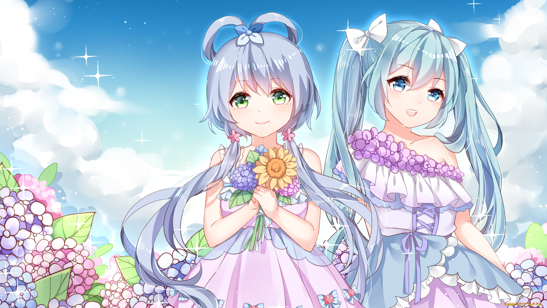 аниме, vocaloid, девочки