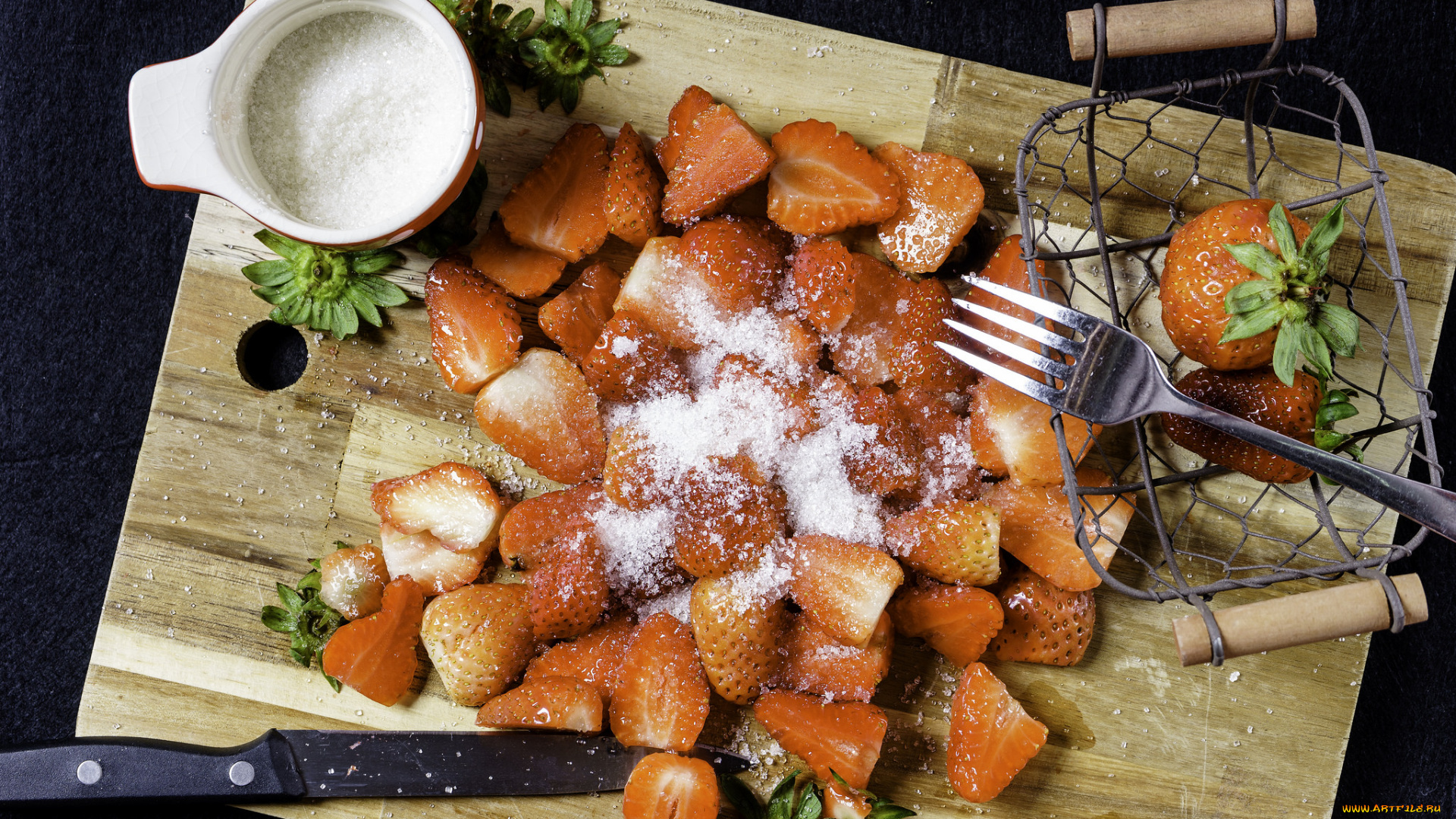 еда, клубника, , земляника, ягоды