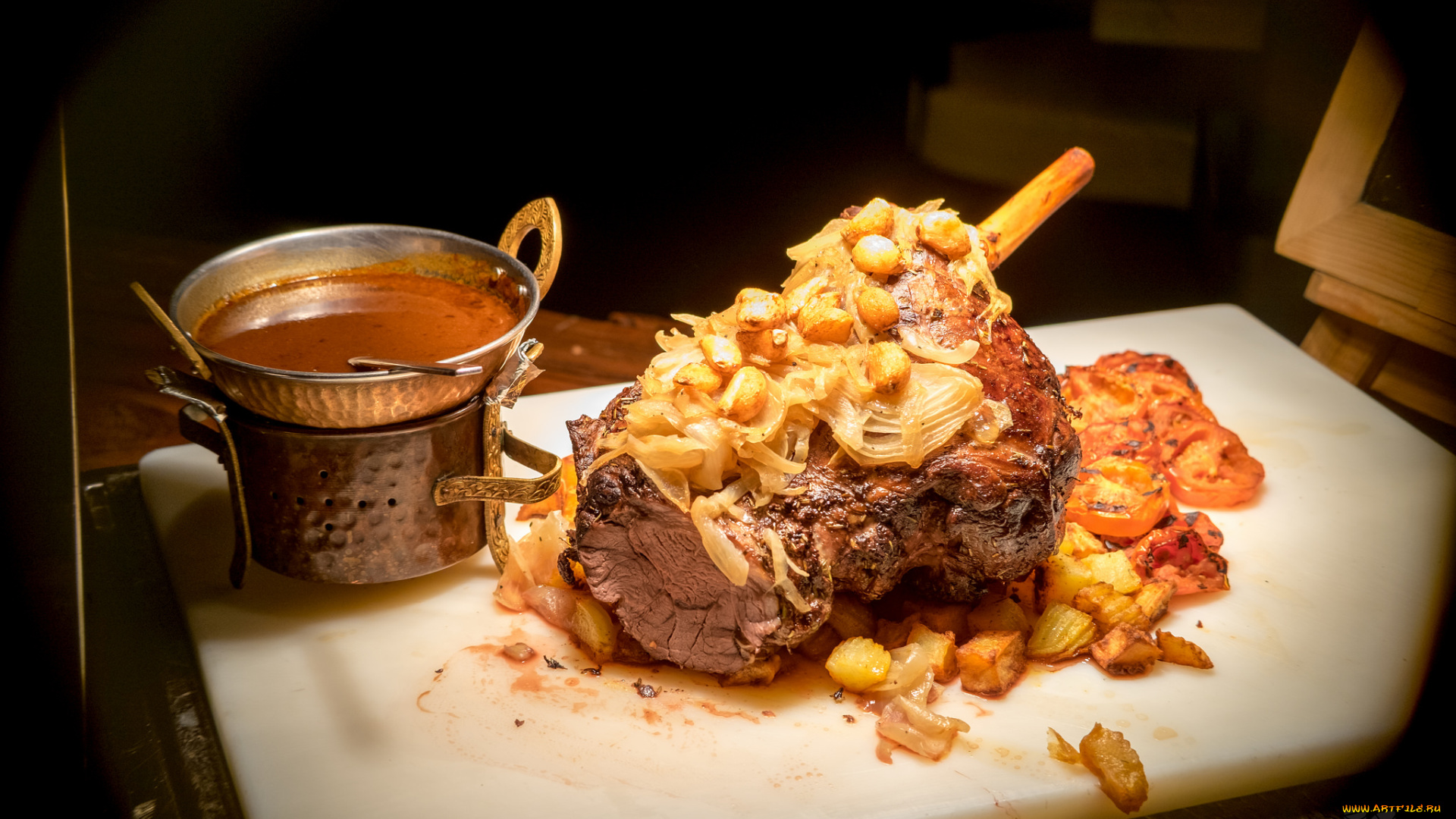 еда, мясные, блюда, мясо, соус