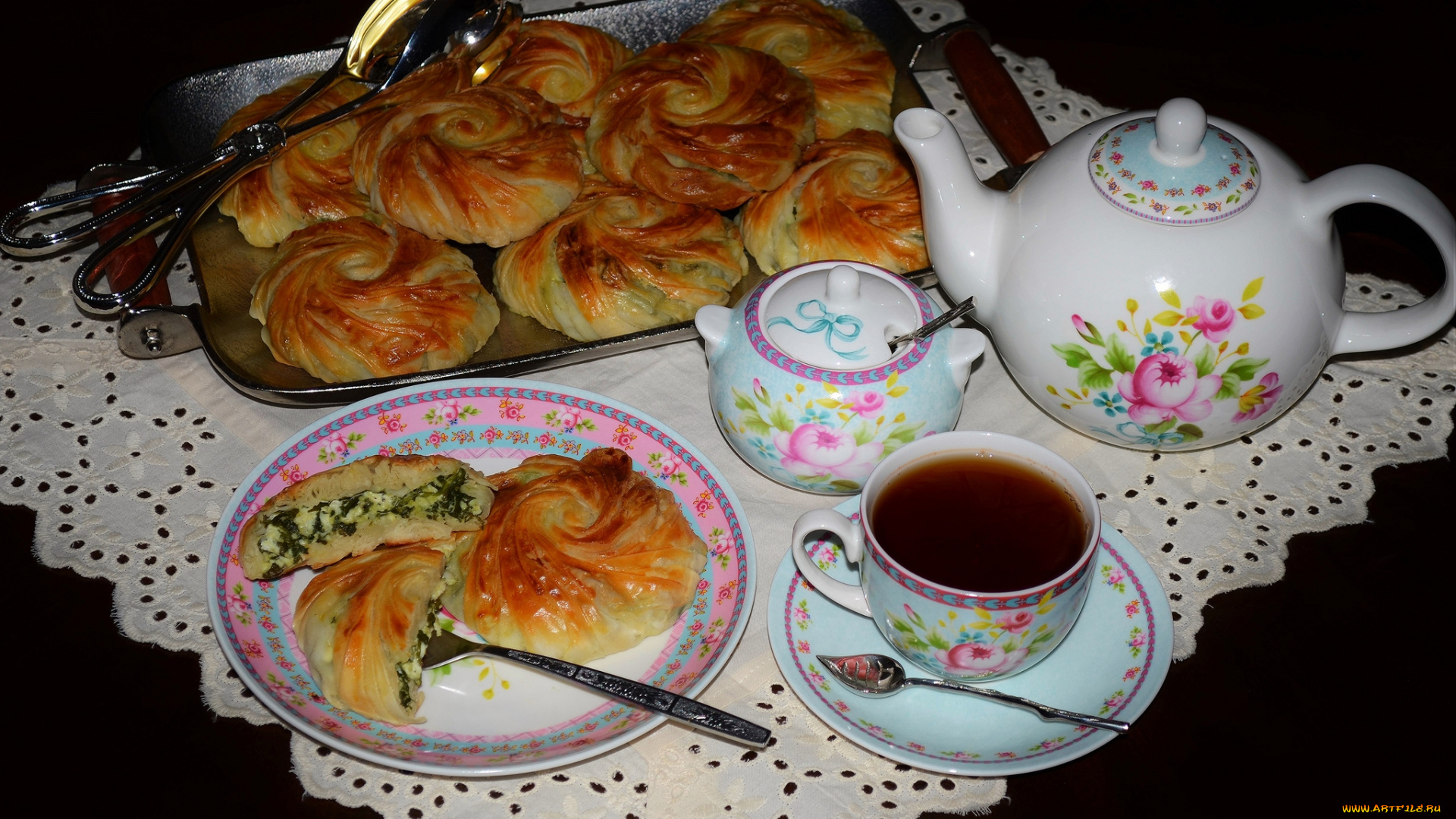 еда, натюрморт, чаепитие